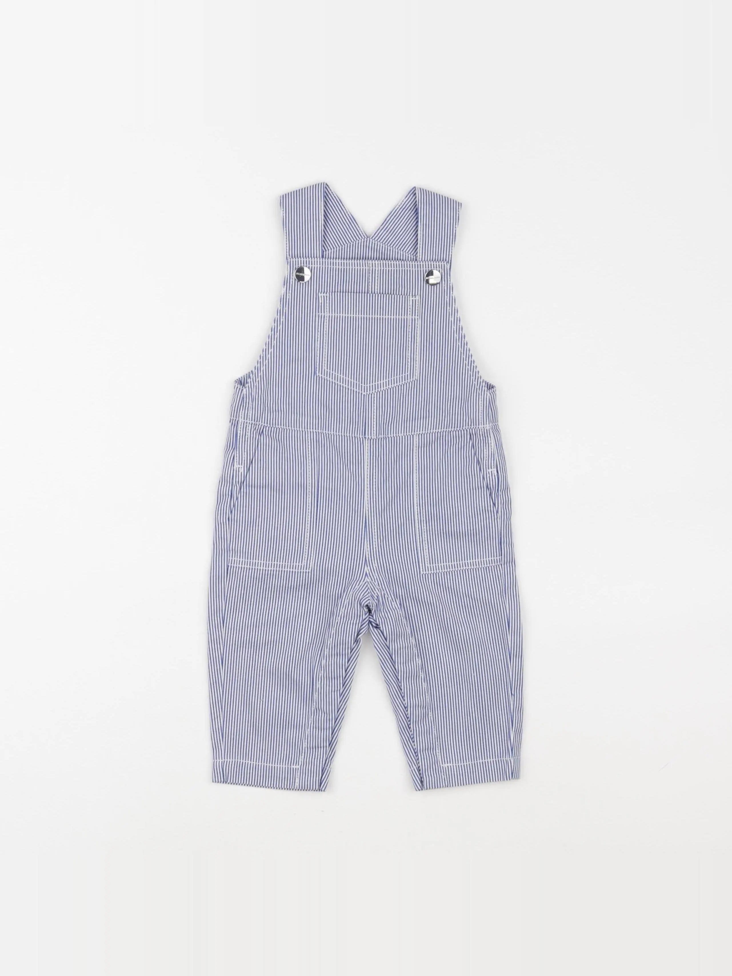 Jacadi - salopette bleu - 6 mois