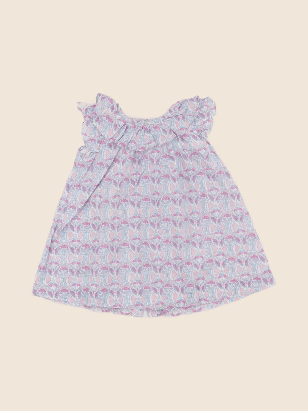 Jacadi - robe liberty multicolore - 6 mois