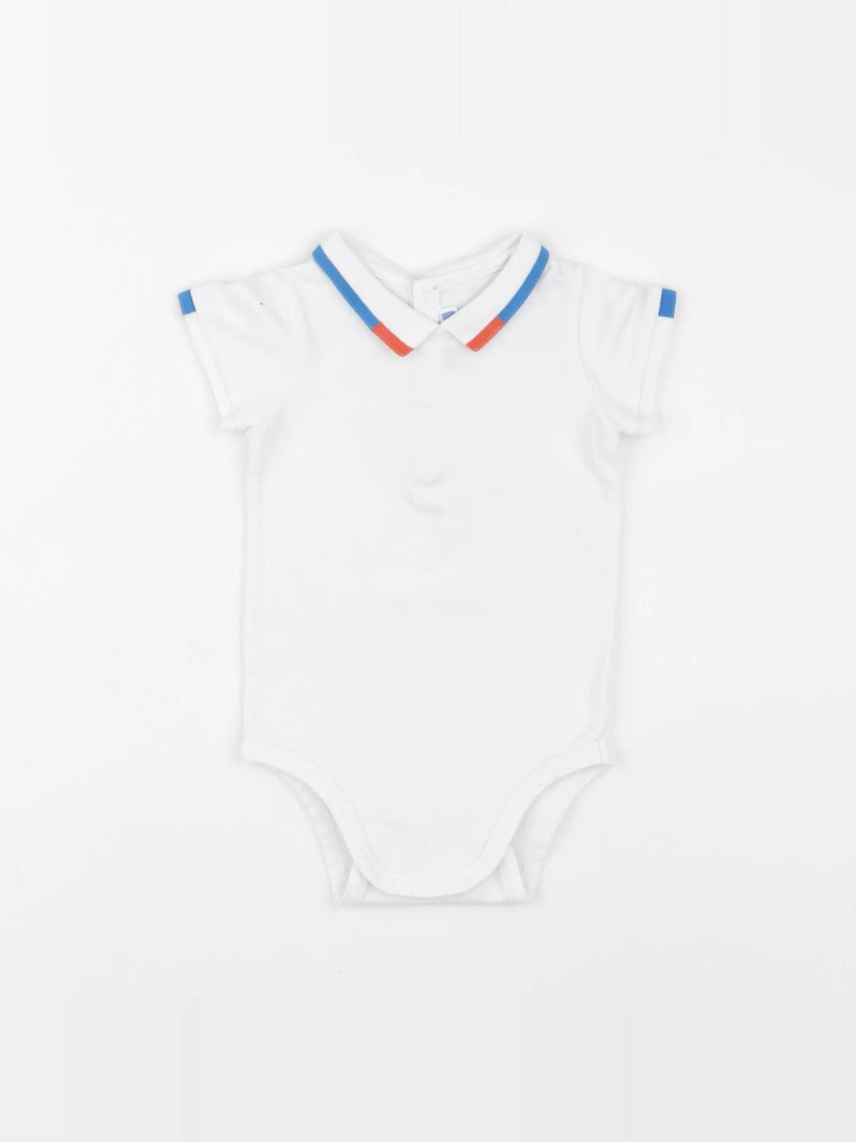 Jacadi - body à col blanc - 12 mois