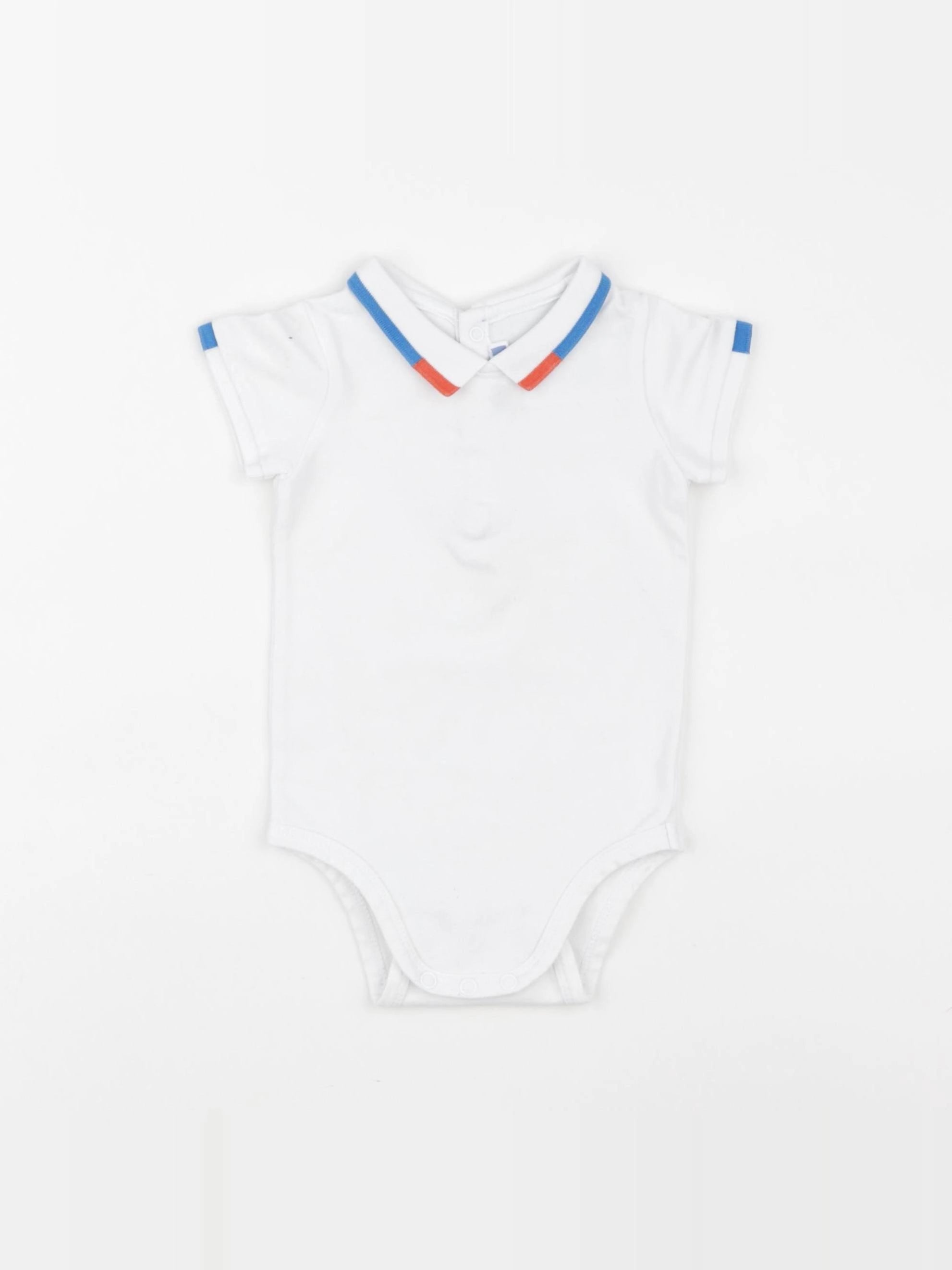Jacadi - body à col blanc - 12 mois