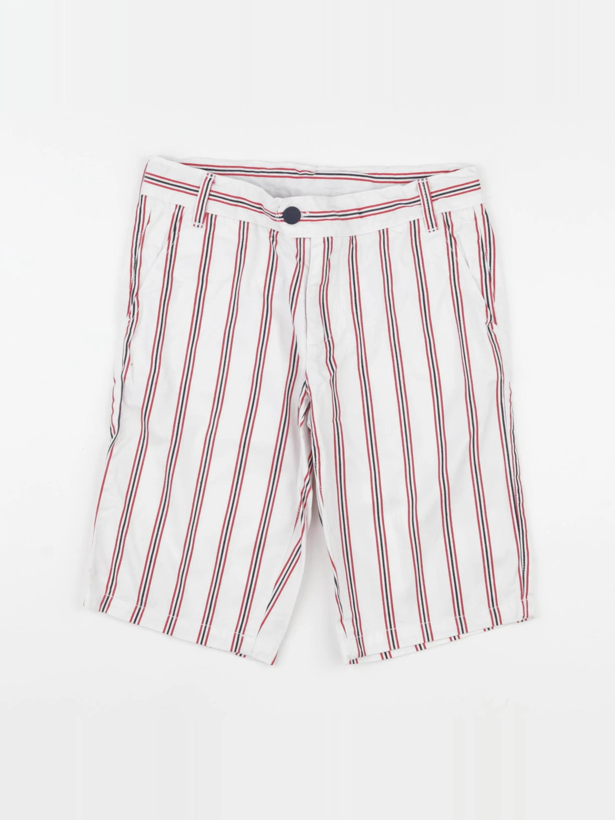 Jacadi - short blanc, rouge - 12 ans