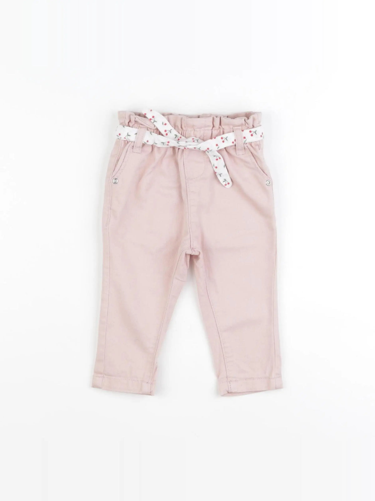 Vertbaudet - pantalon rose - 6 mois