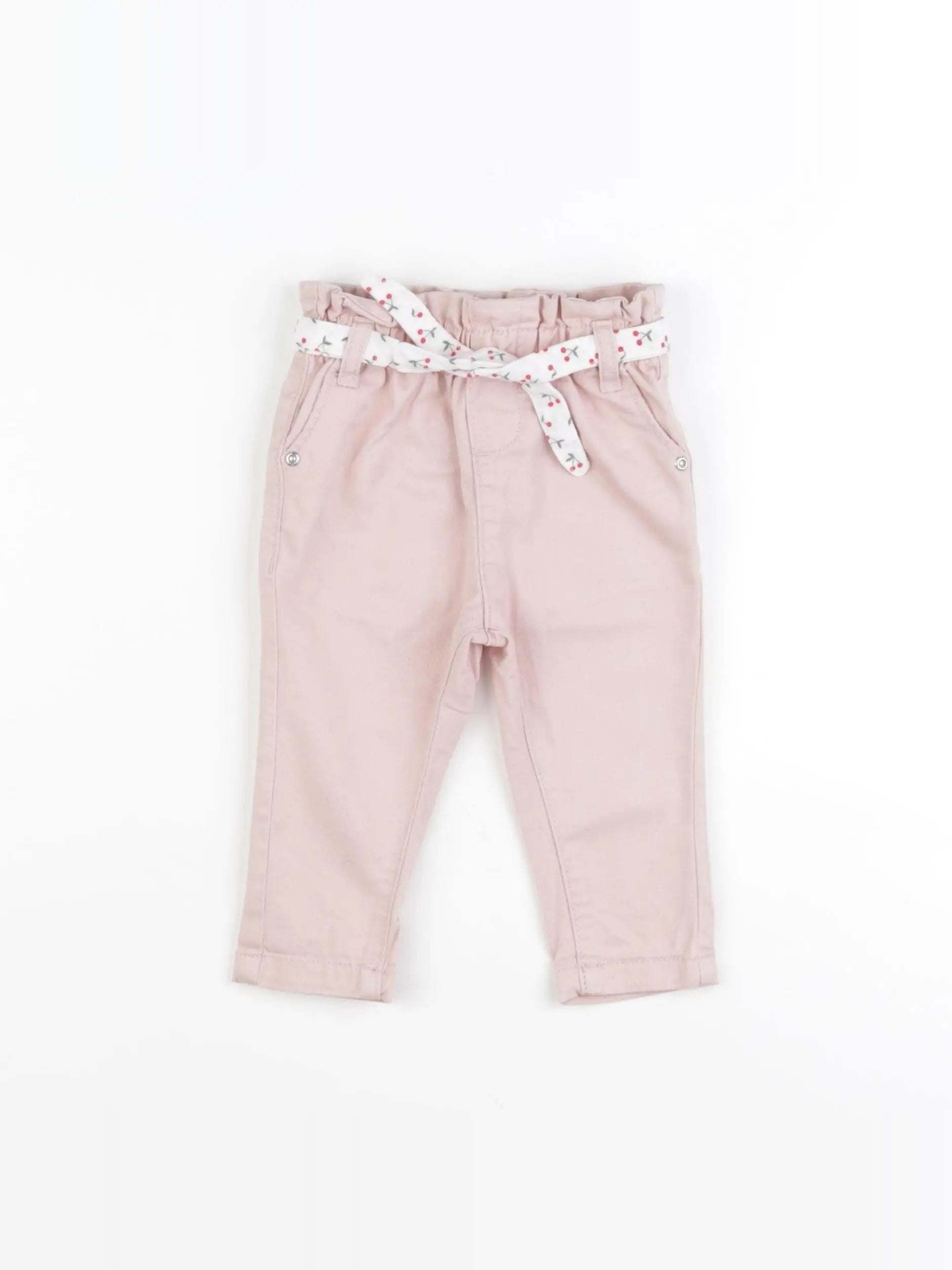 Vertbaudet - pantalon rose - 6 mois