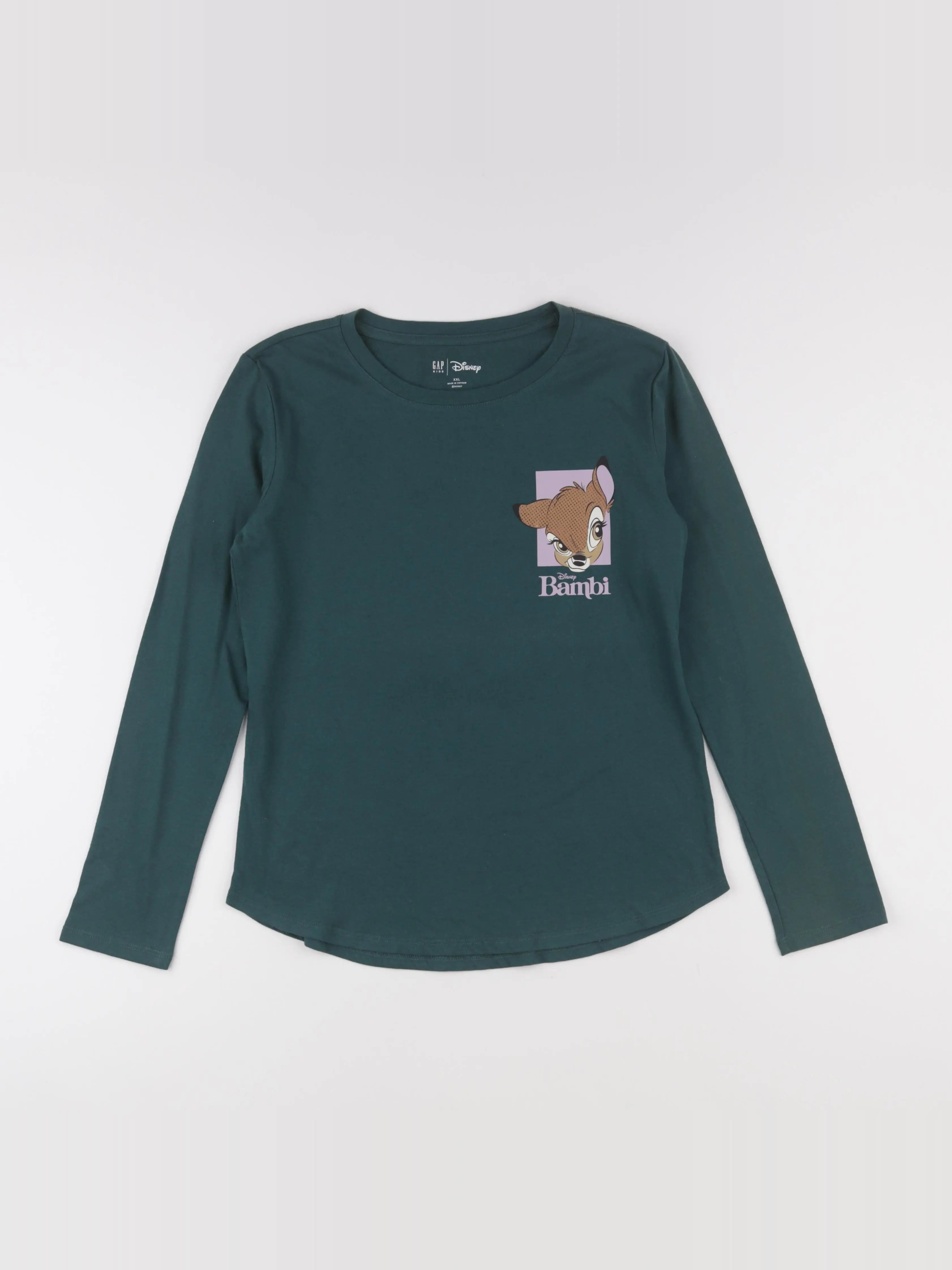 GAP - tee-shirt vert - 10/12 ans