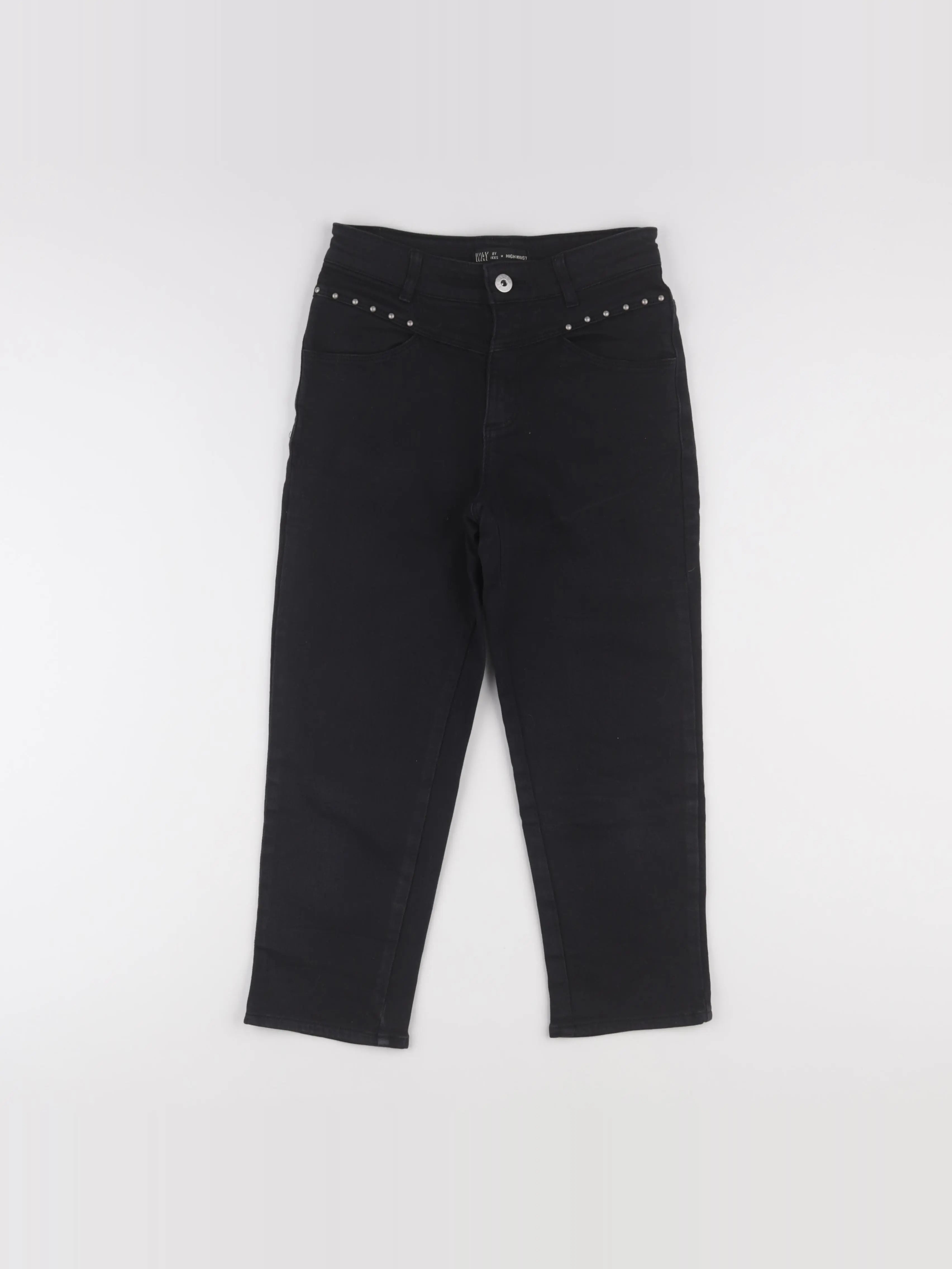 IKKS - jean noir - 10 ans