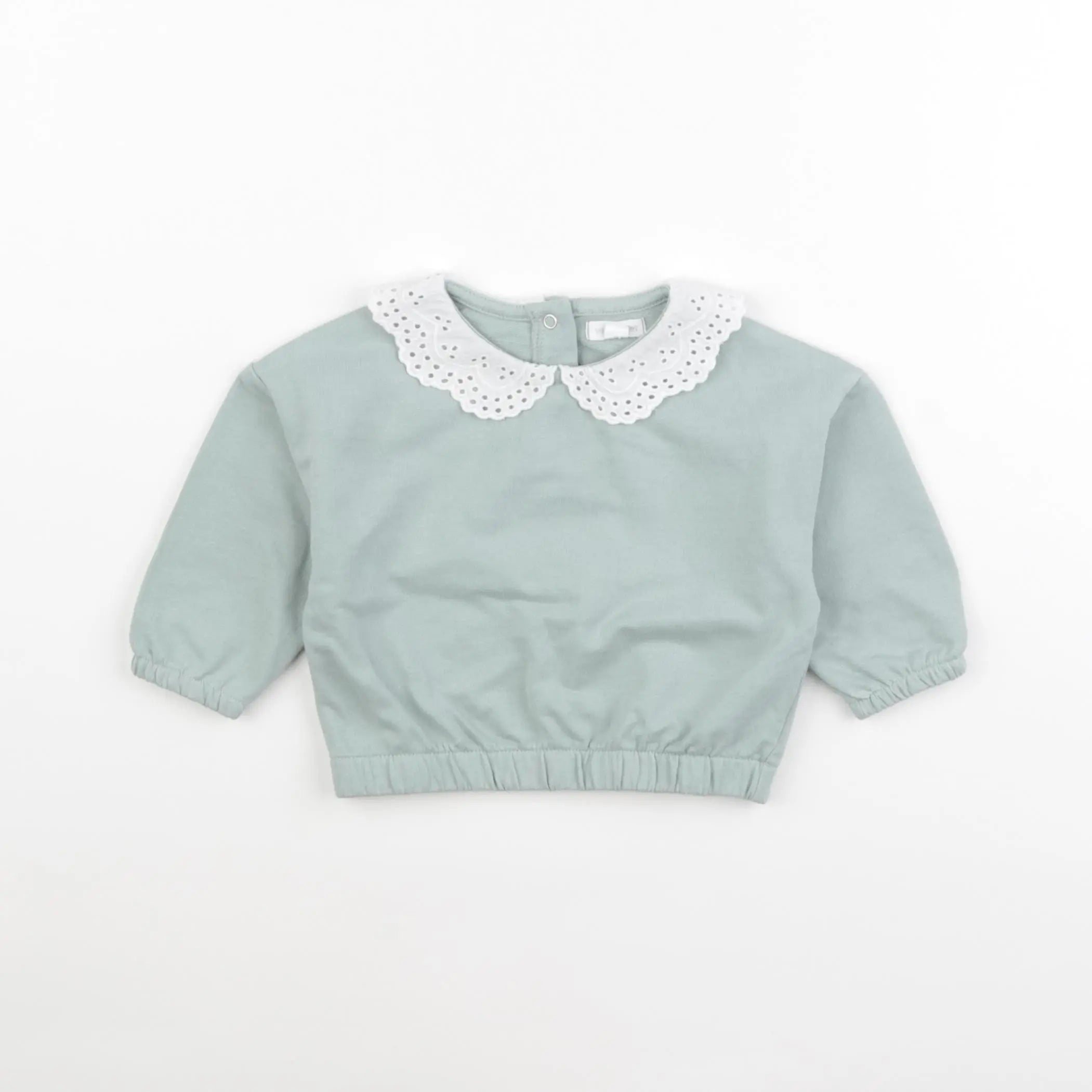 Vertbaudet - tee-shirt vert - 6 mois