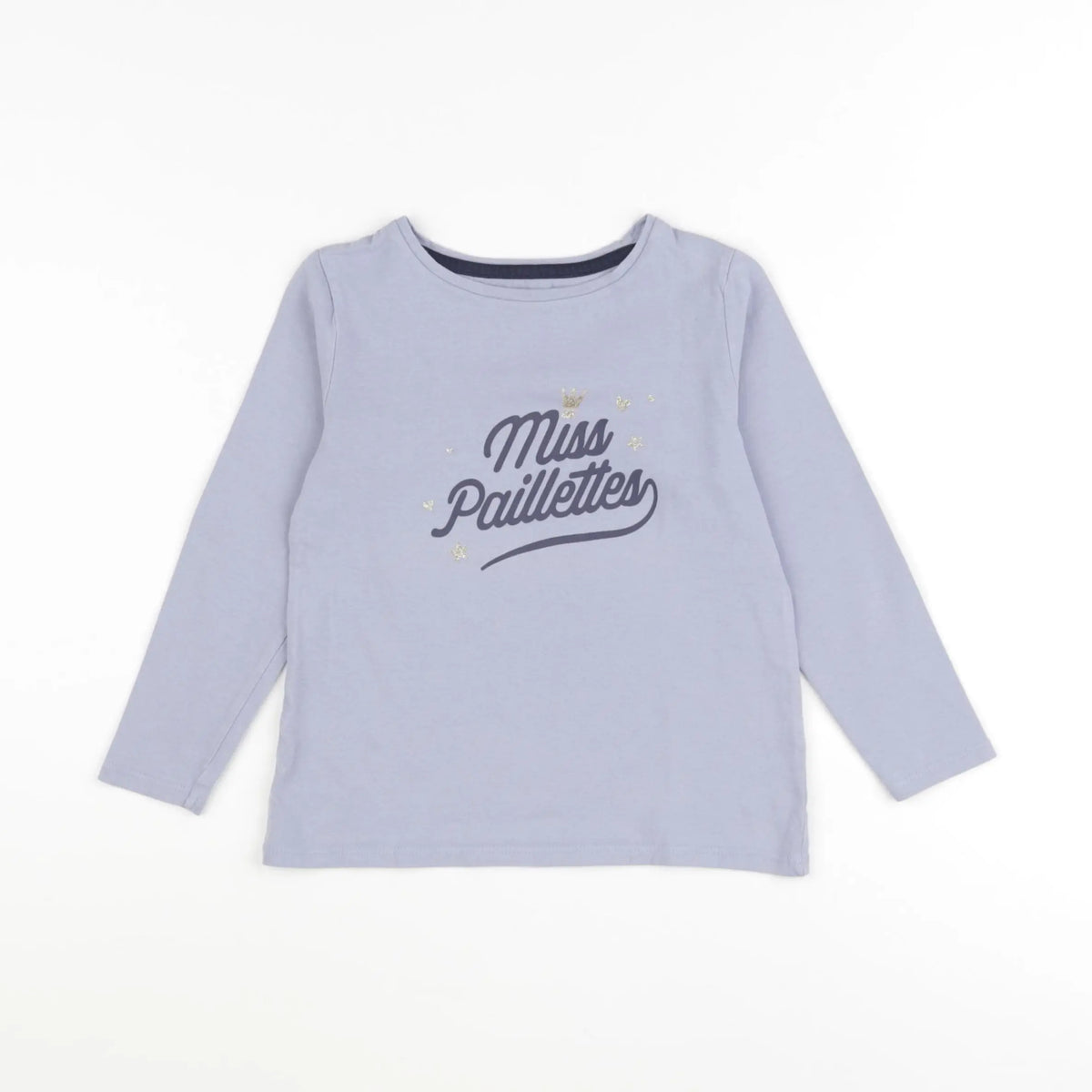 Vertbaudet - tee-shirt bleu - 6 ans