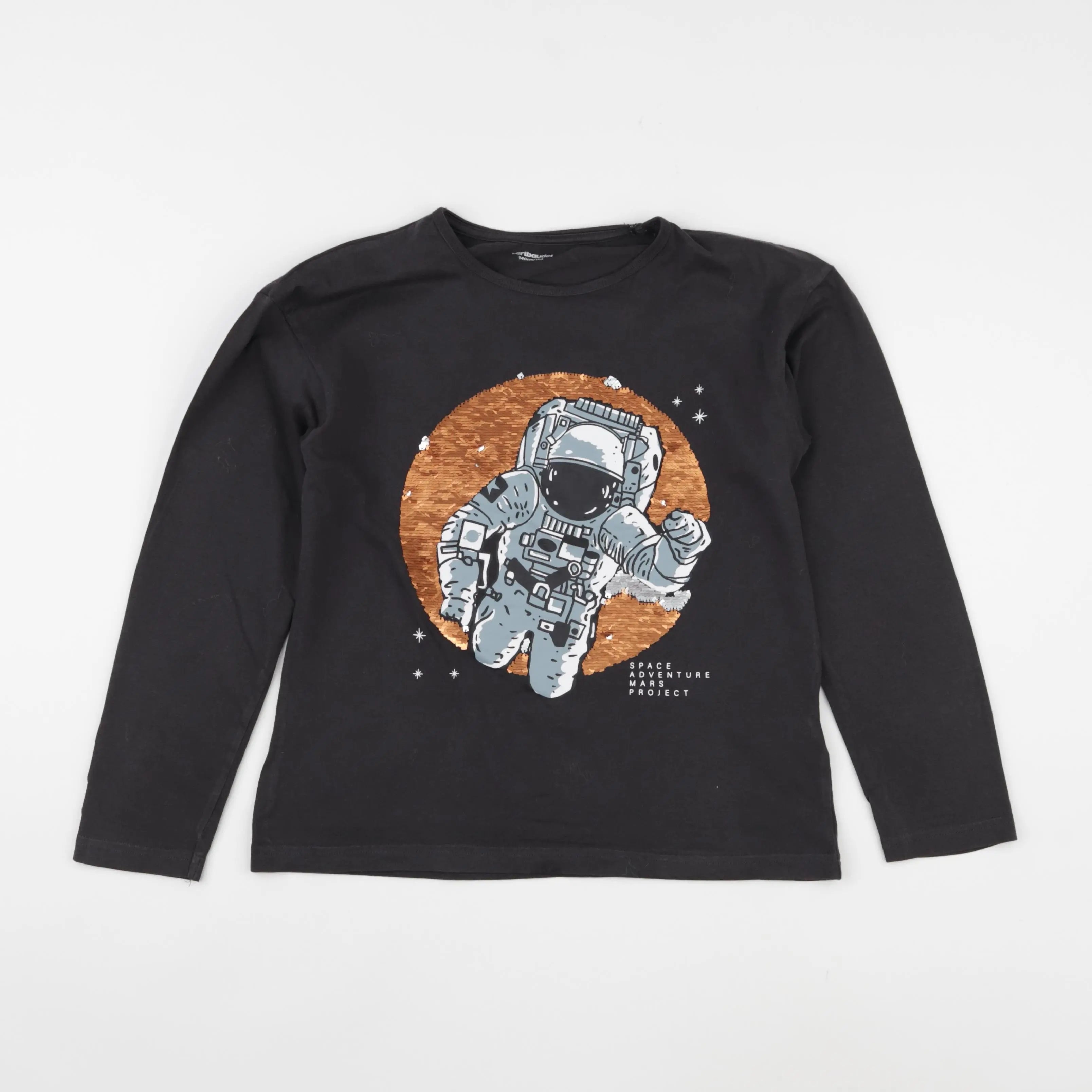 Vertbaudet - tee-shirt gris - 10 ans