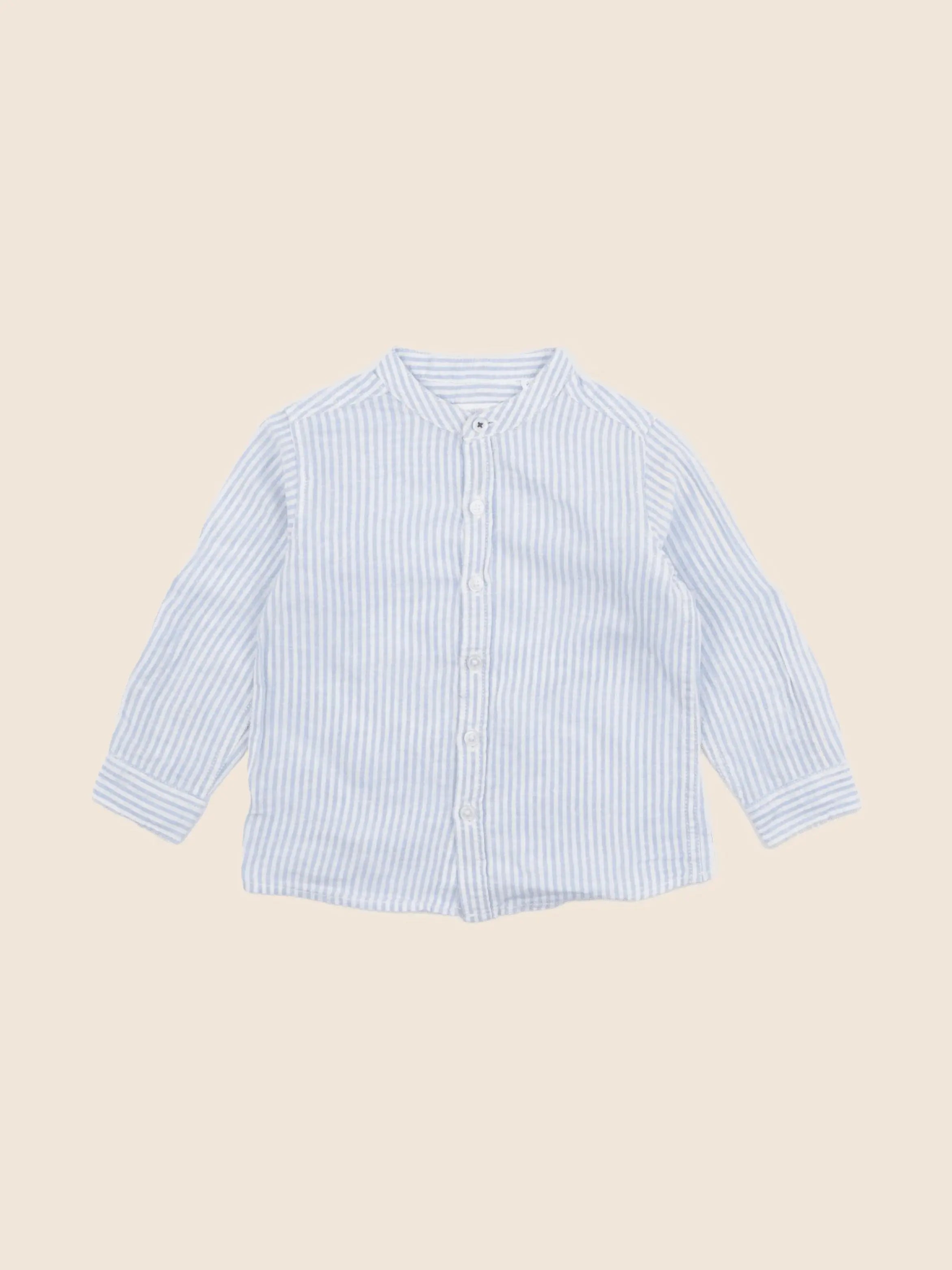 Mango - chemise bleu - 18/24 mois