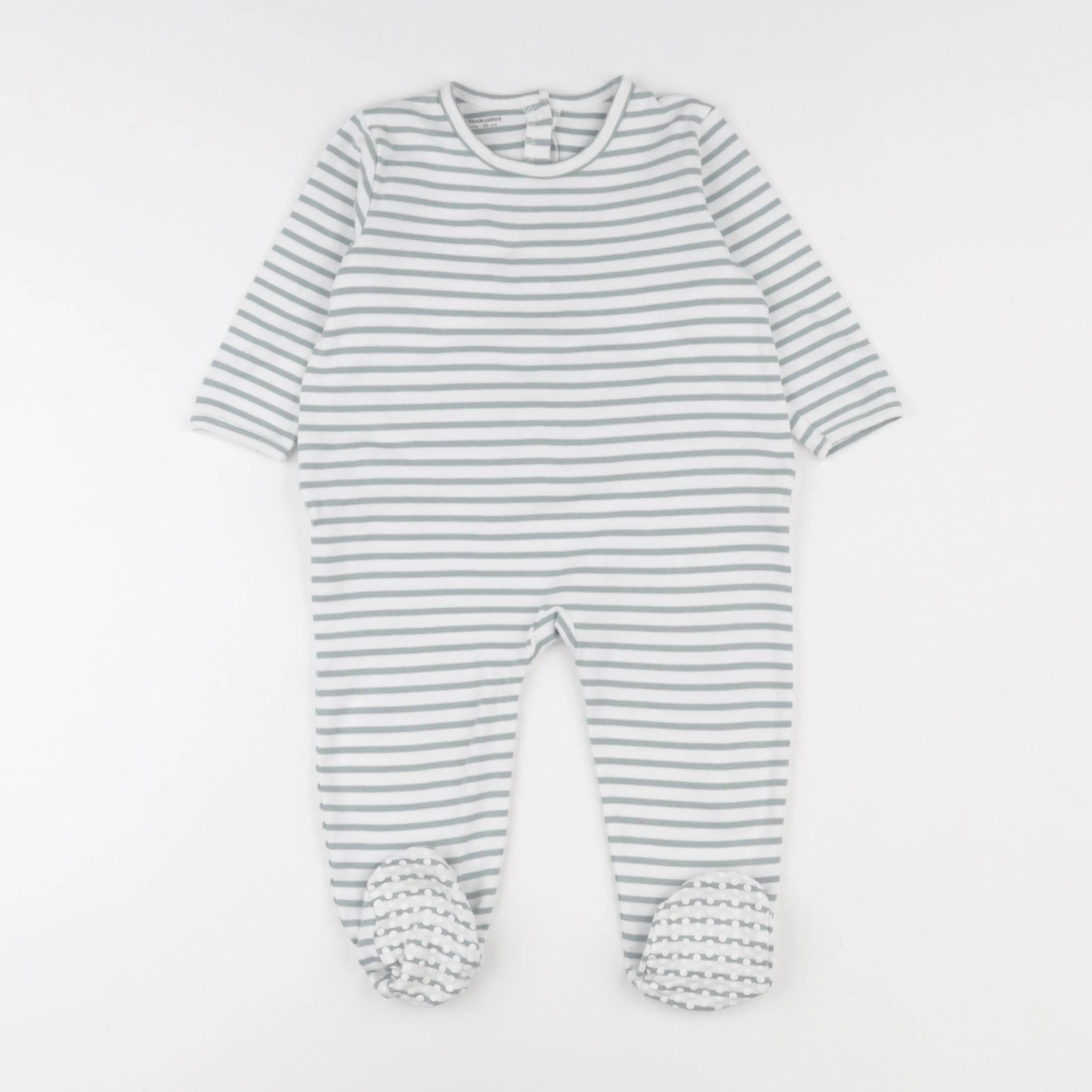 Vertbaudet - pyjama coton vert - 24 mois