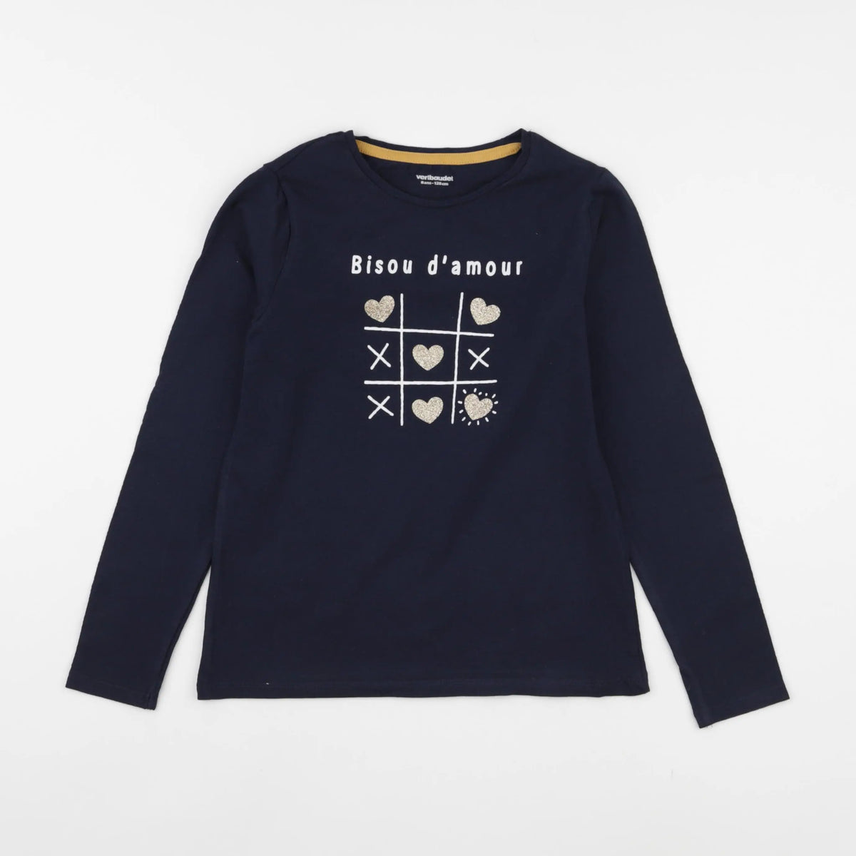 Vertbaudet - tee-shirt multicolore - 8 ans