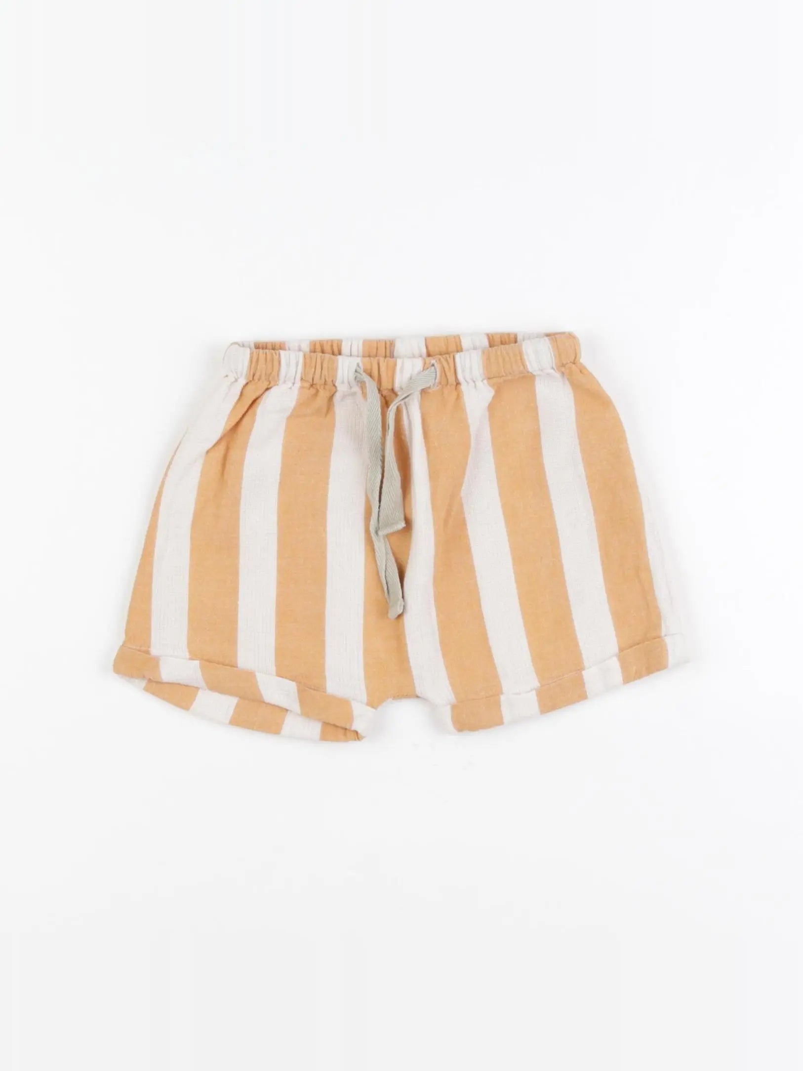 Arsène et les pipelettes - short orange - 6 mois