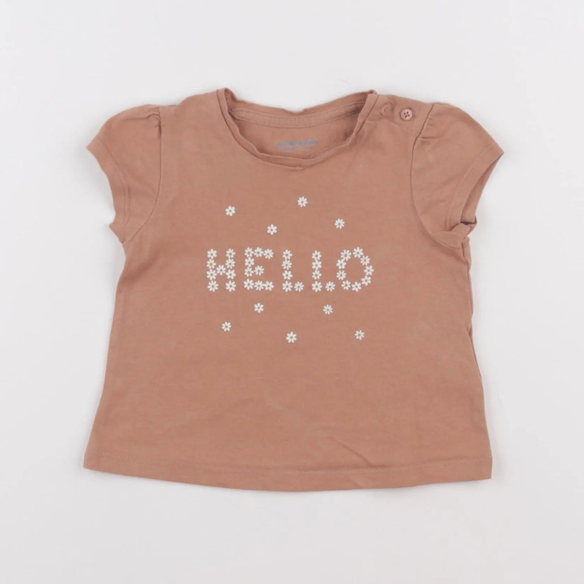 Vertbaudet - tee-shirt rose - 9 mois