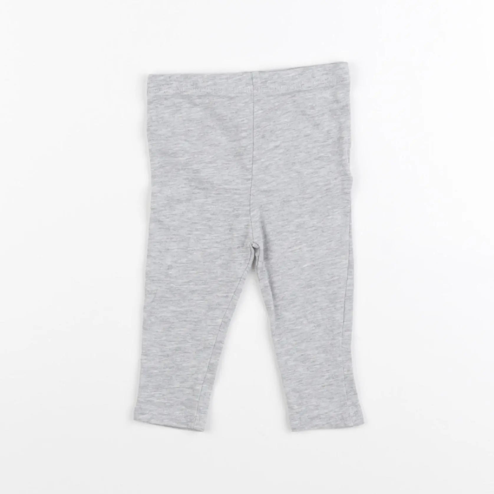 Vertbaudet - legging gris - 9 mois