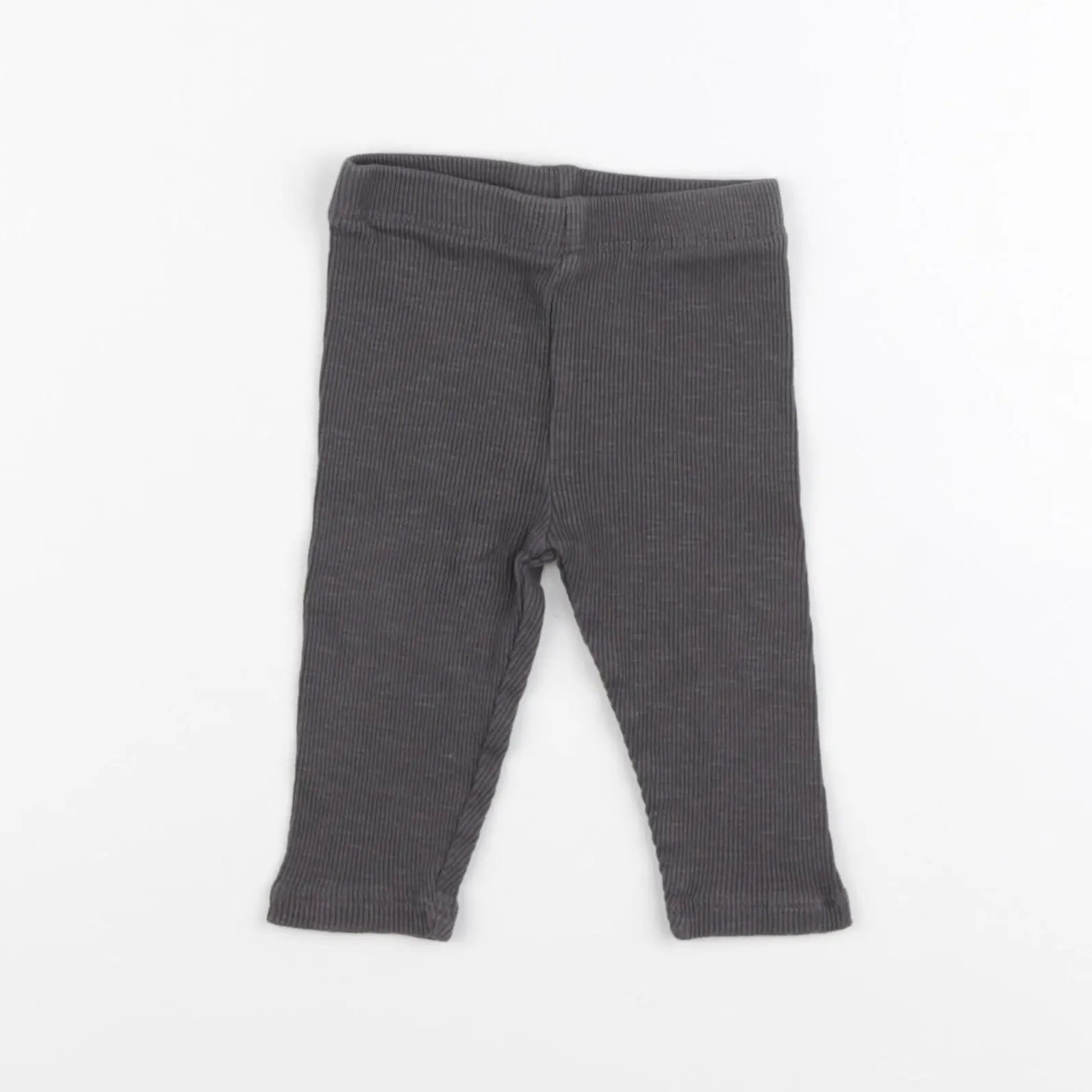 Vertbaudet - legging gris - 9 mois