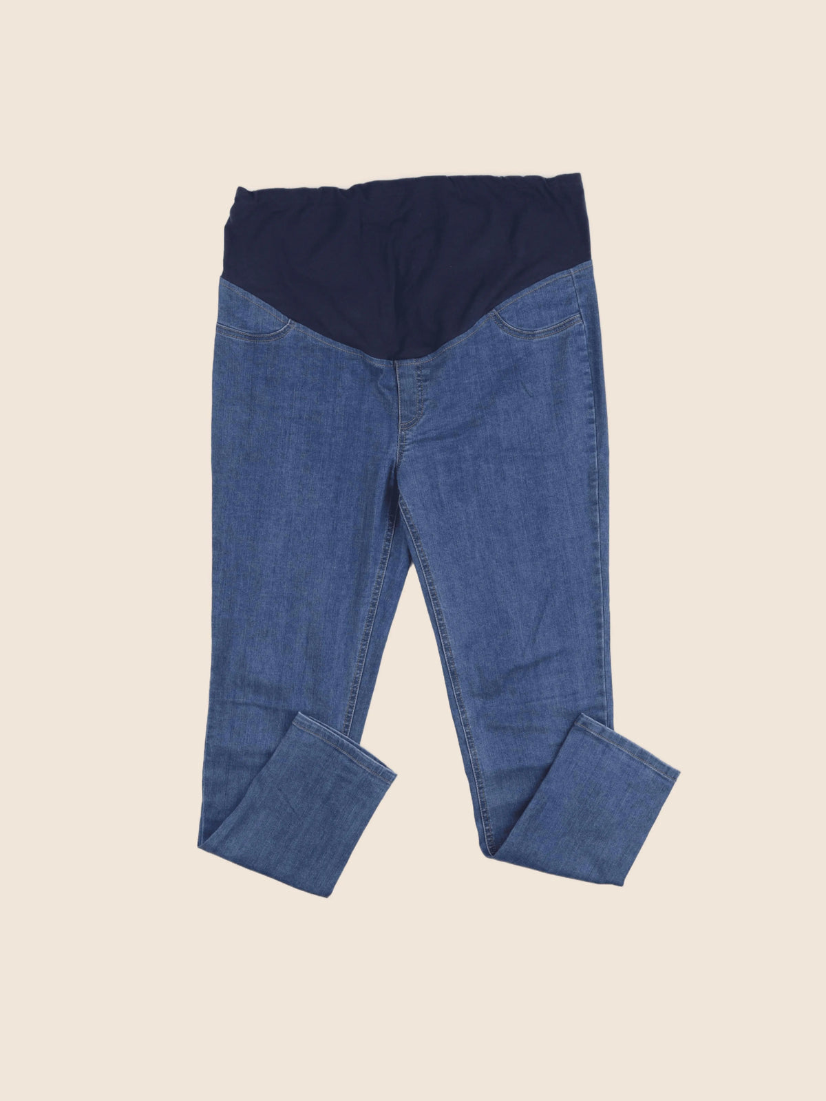 Vertbaudet - jean grossesse bleu - 46