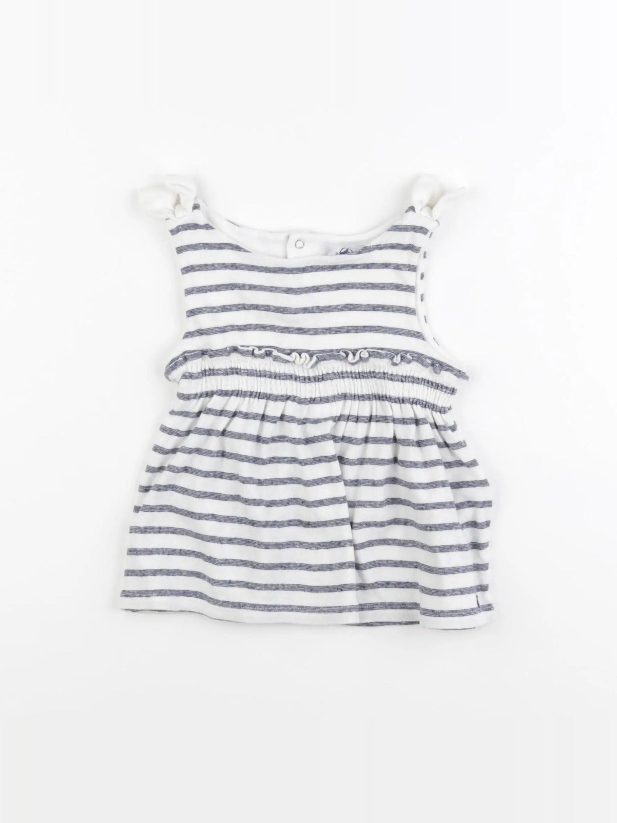 Petit Bateau - débardeur bleu - 24 mois