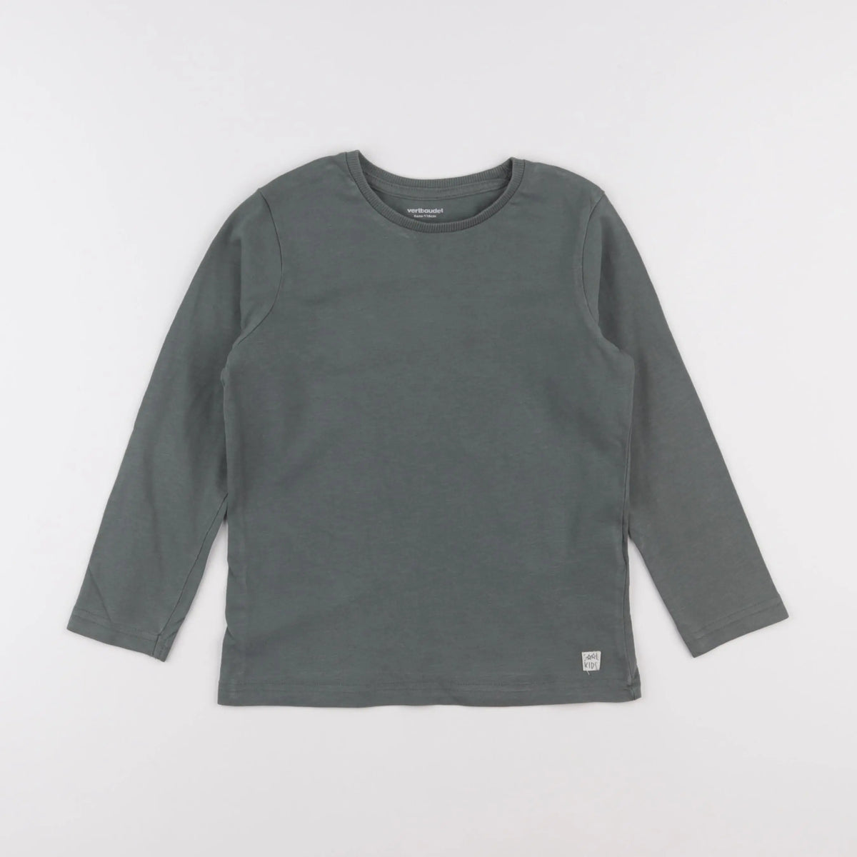 Vertbaudet - tee-shirt vert - 6 ans