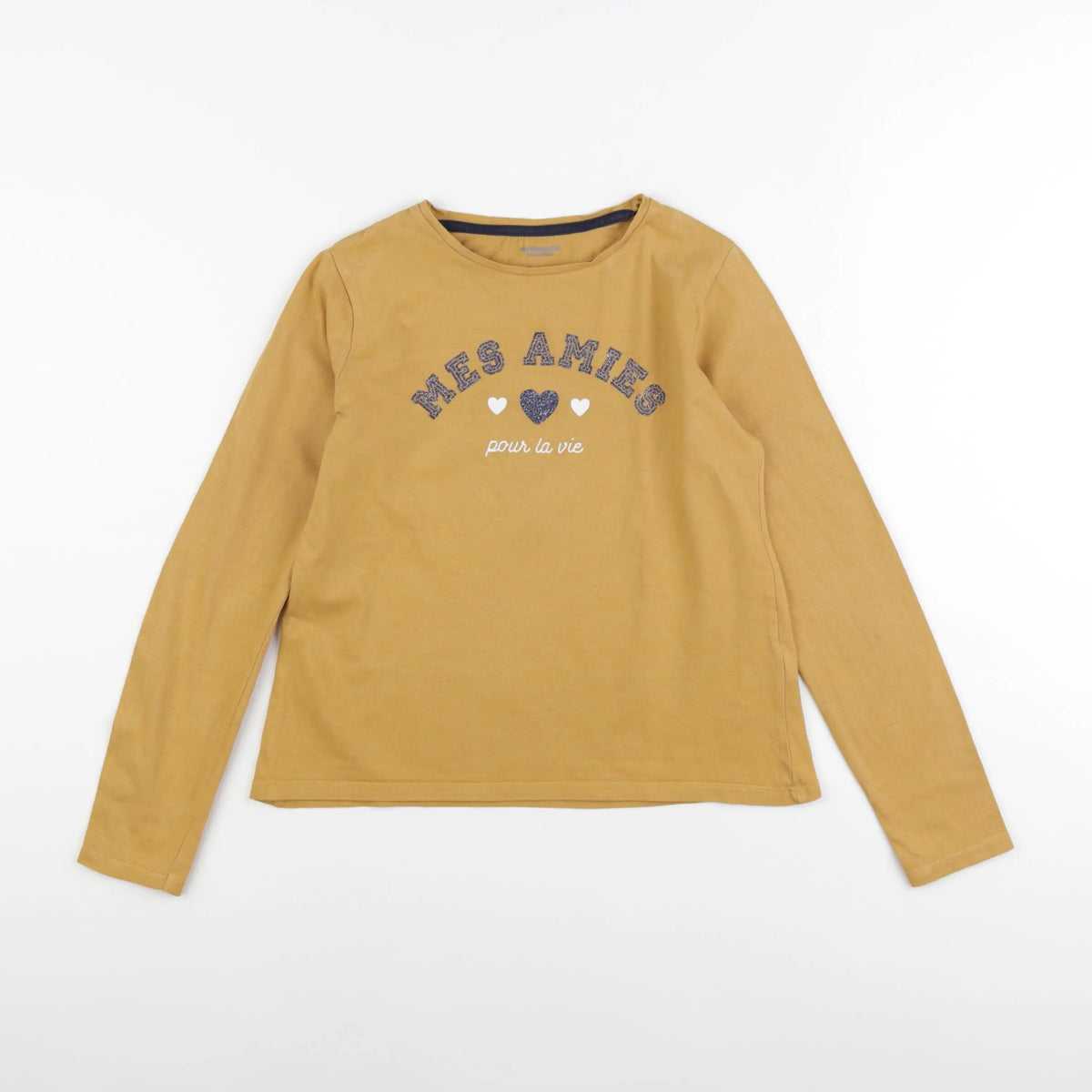 Vertbaudet - tee-shirt jaune - 10 ans