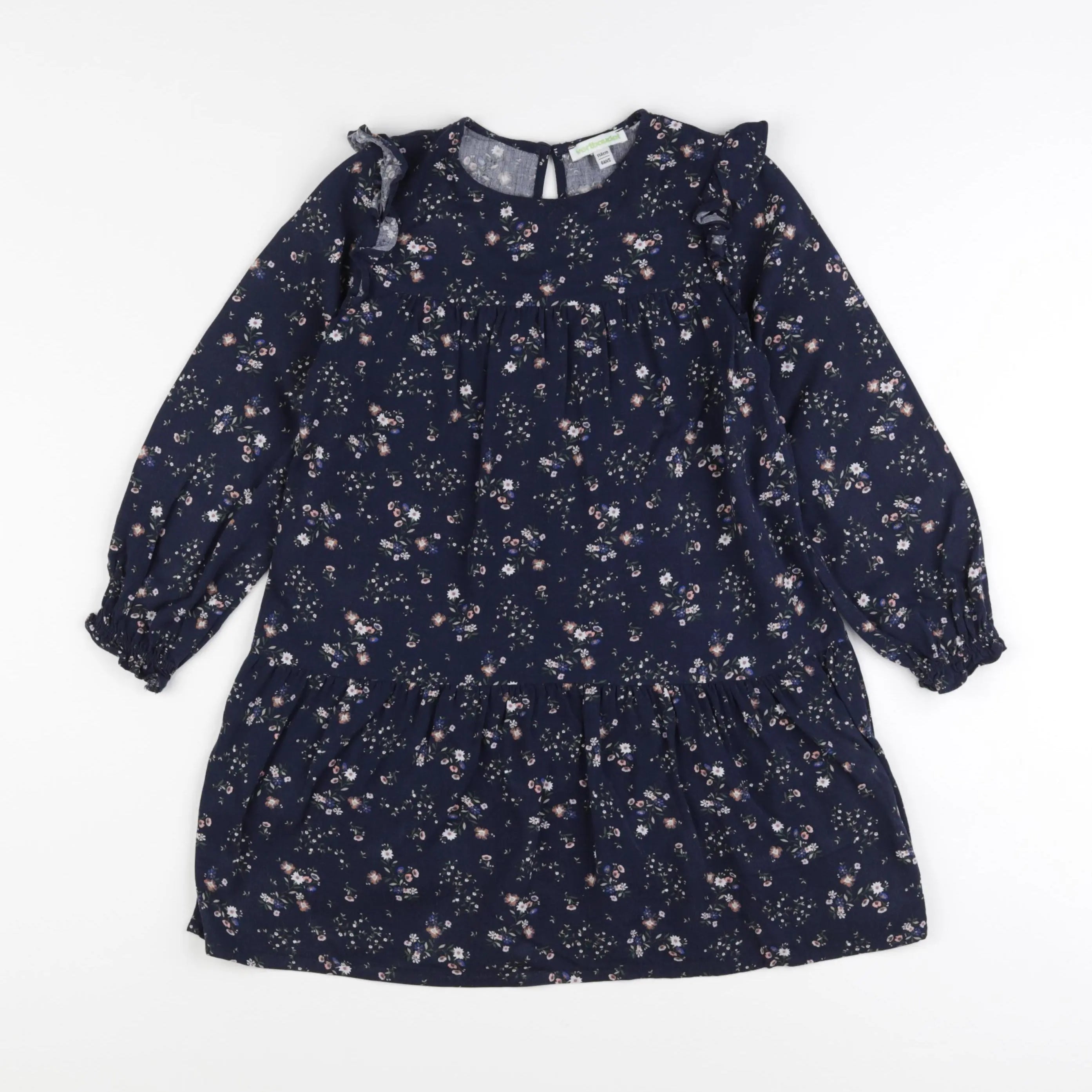 Vertbaudet - robe bleu - 6 ans