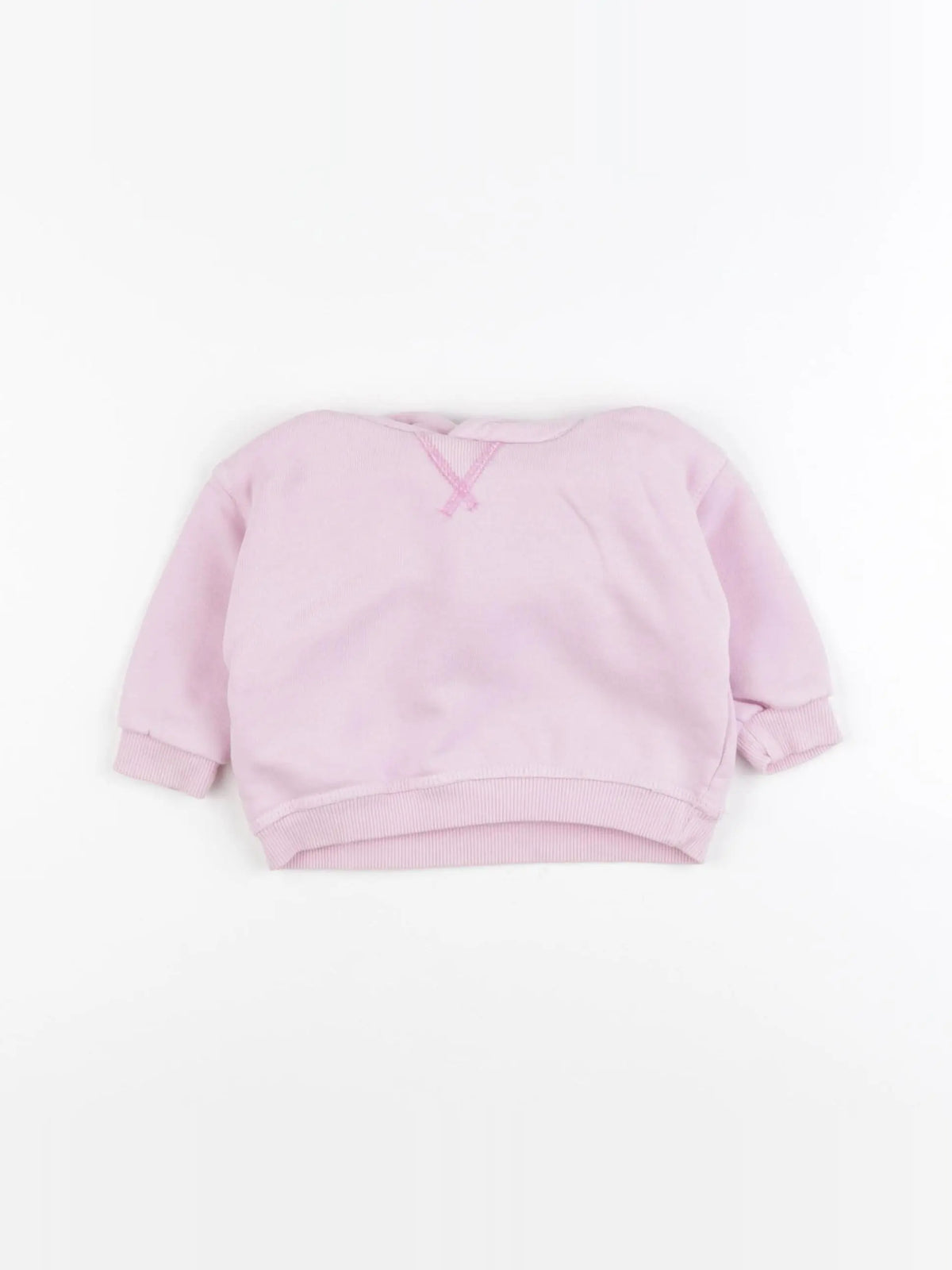 Zara - sweat rose - 3/6 mois