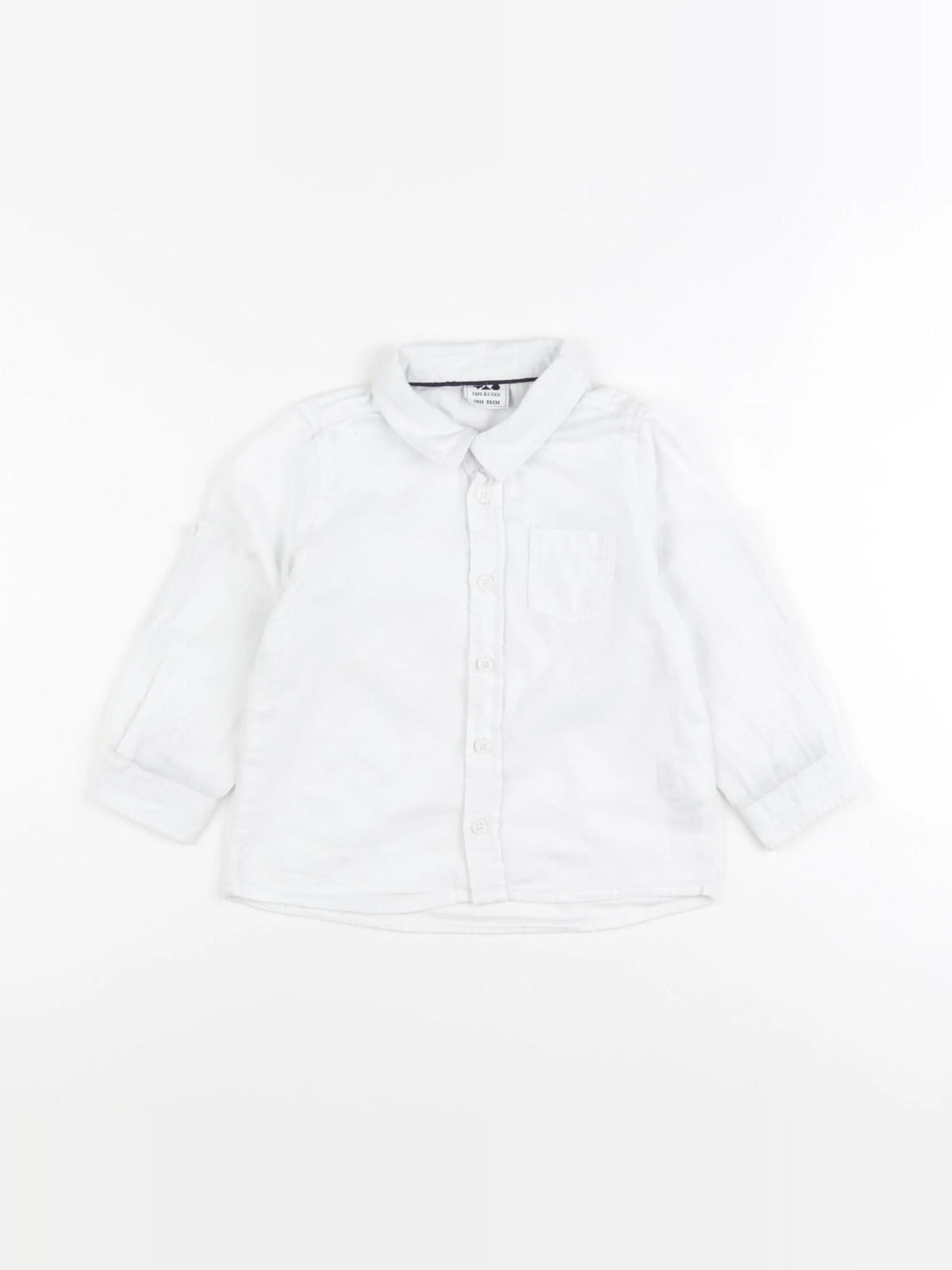 Tape à l'oeil - chemise blanc - 24 mois