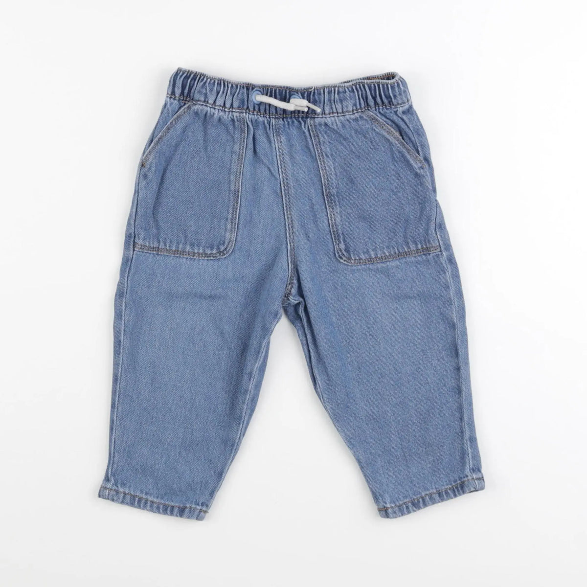 Vertbaudet - jean bleu - 12 mois