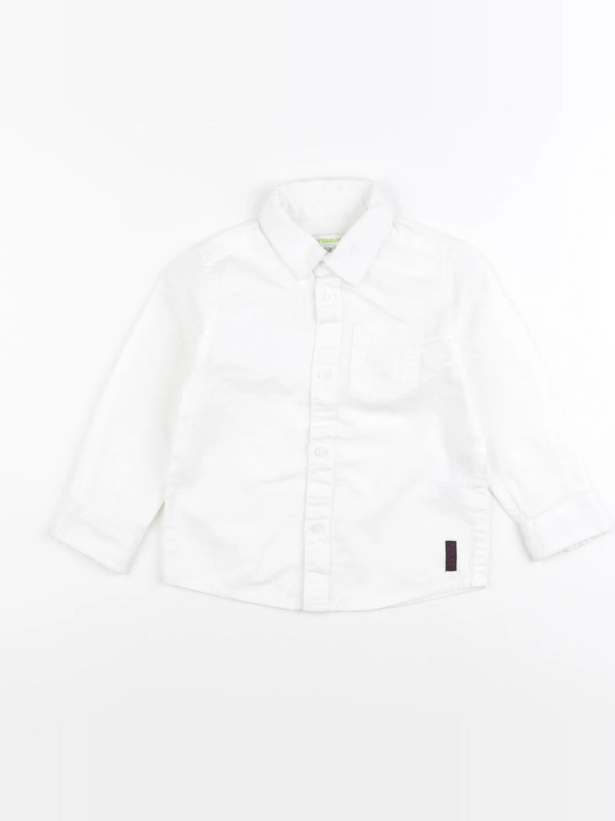 Vertbaudet - chemise blanc - 2 ans
