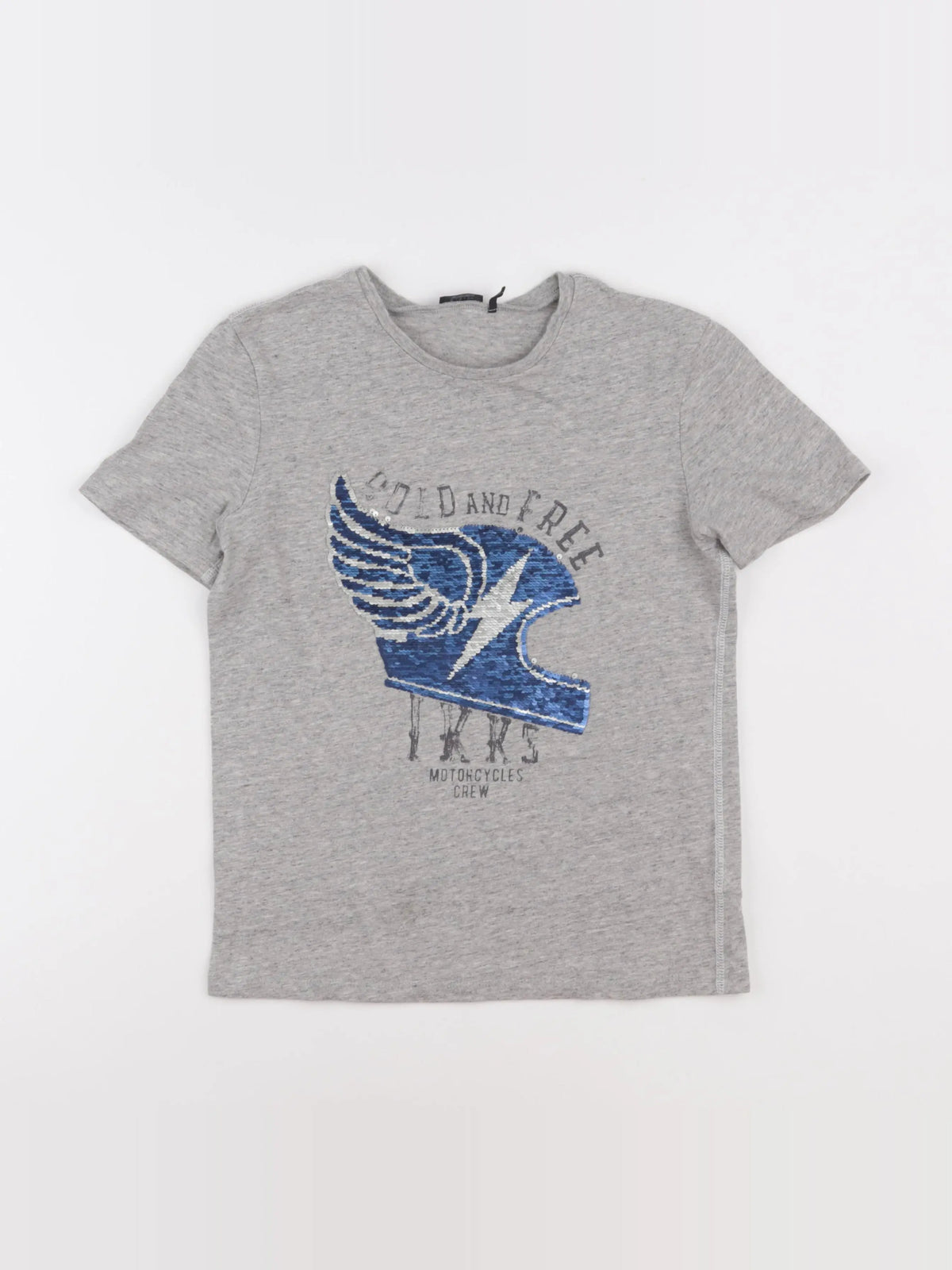 IKKS - tee-shirt gris - 12 ans