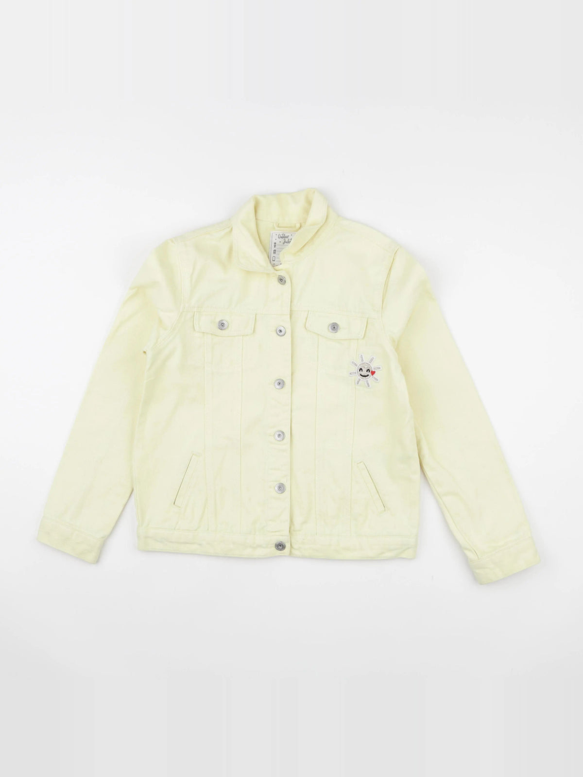 Vertbaudet - veste jaune - 12 ans
