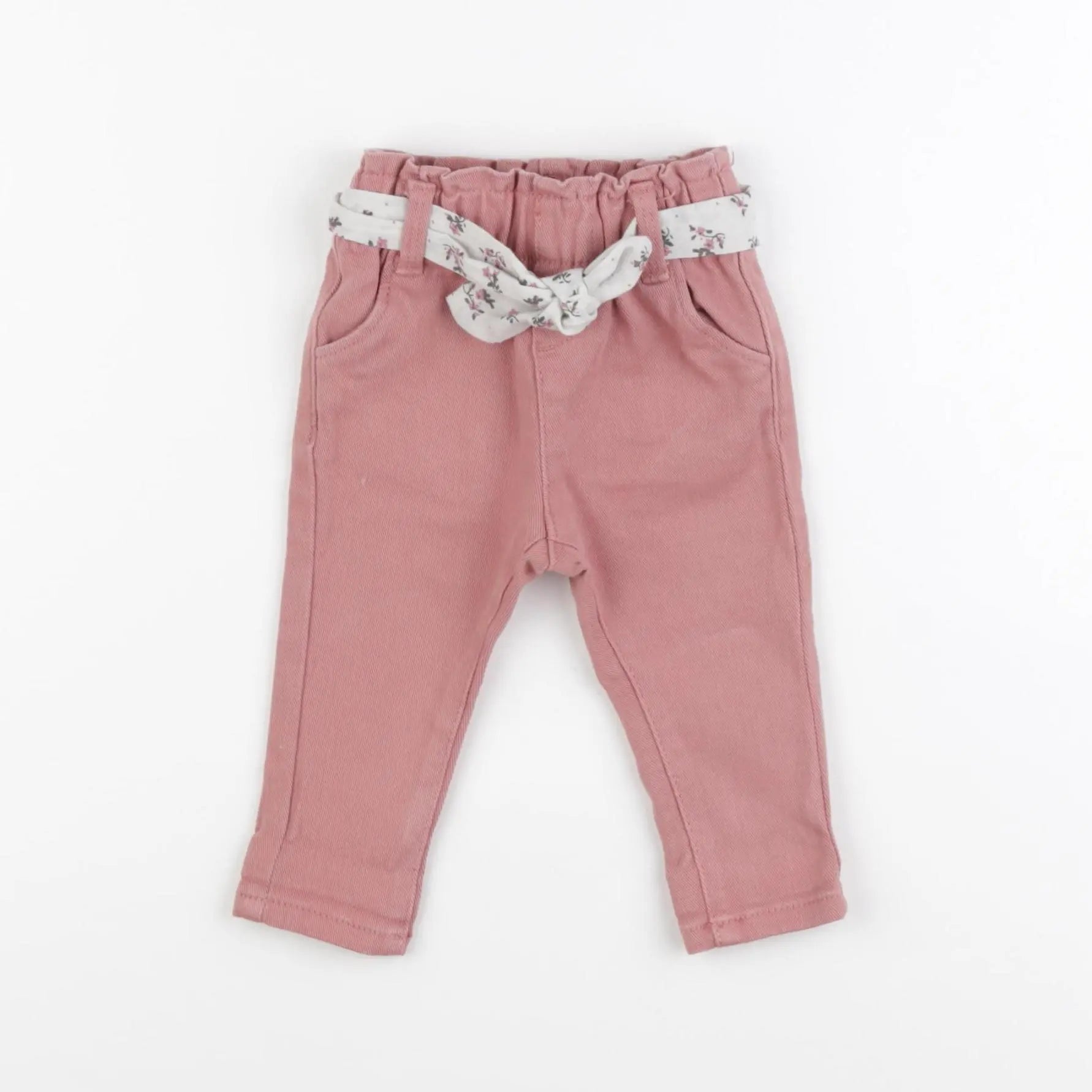 Vertbaudet - jean rose - 3 mois