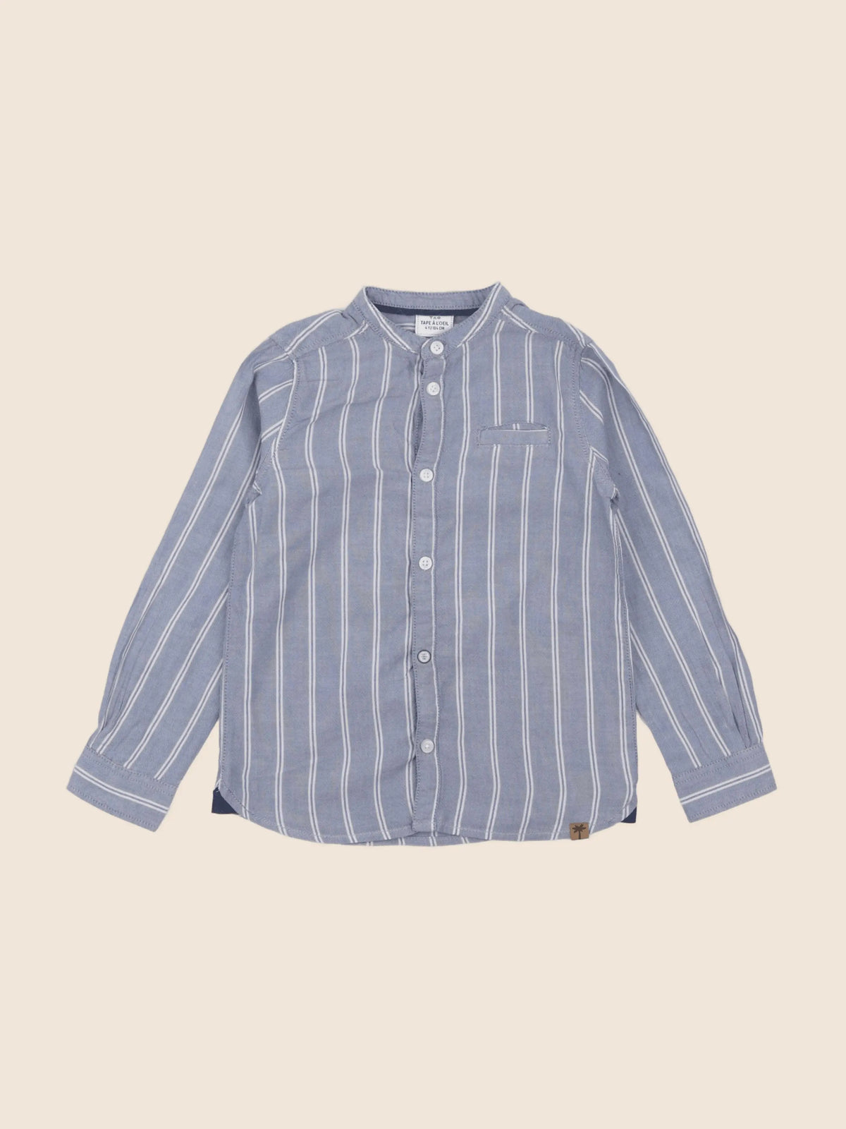 Tape à l'oeil - chemise bleu - 4 ans
