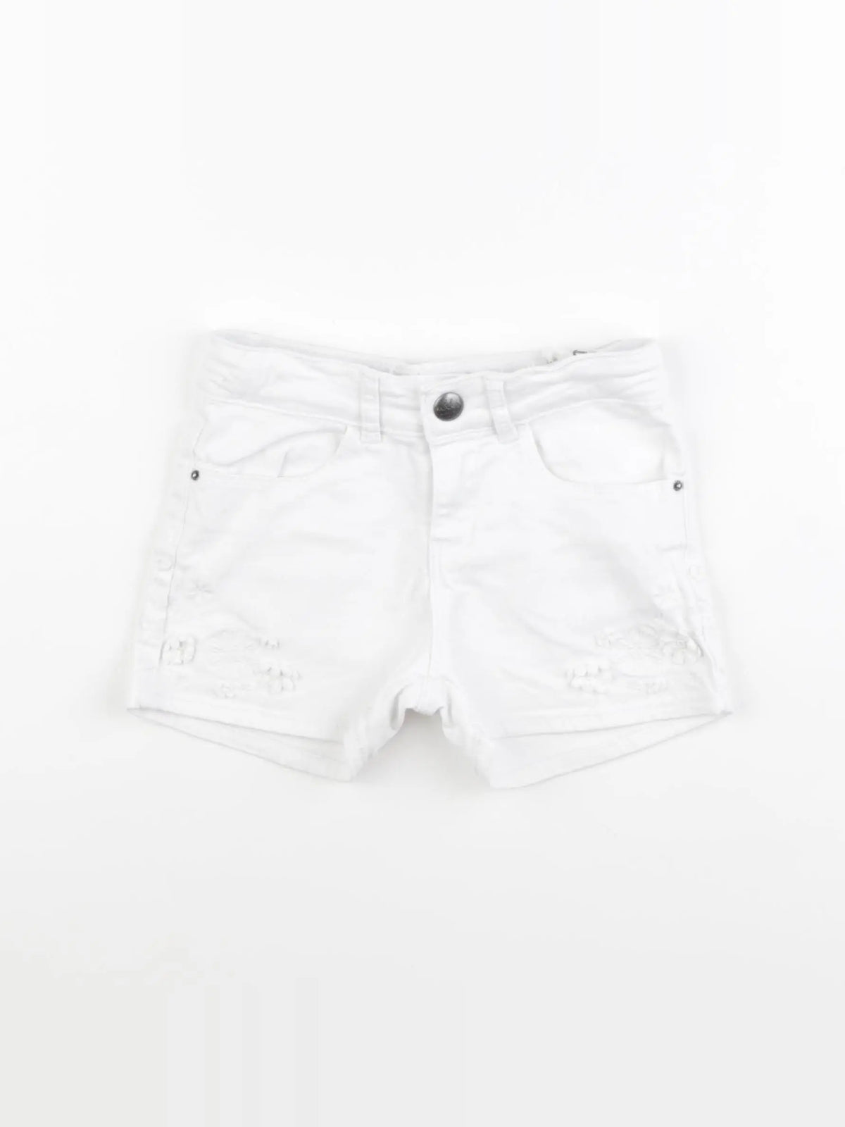 IKKS - short blanc - 6 ans
