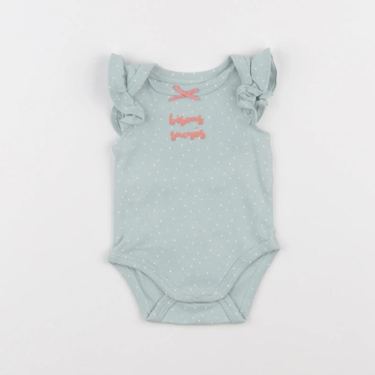 Vertbaudet - body vert - 1 mois