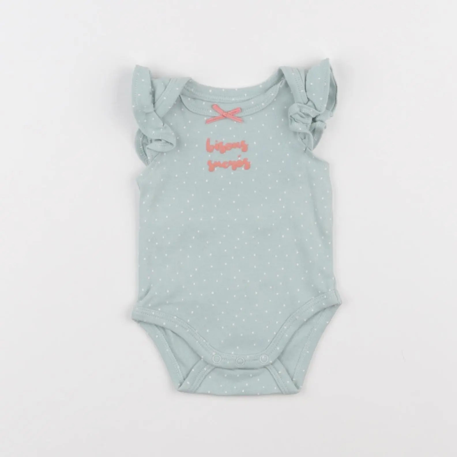 Vertbaudet - body vert - 1 mois