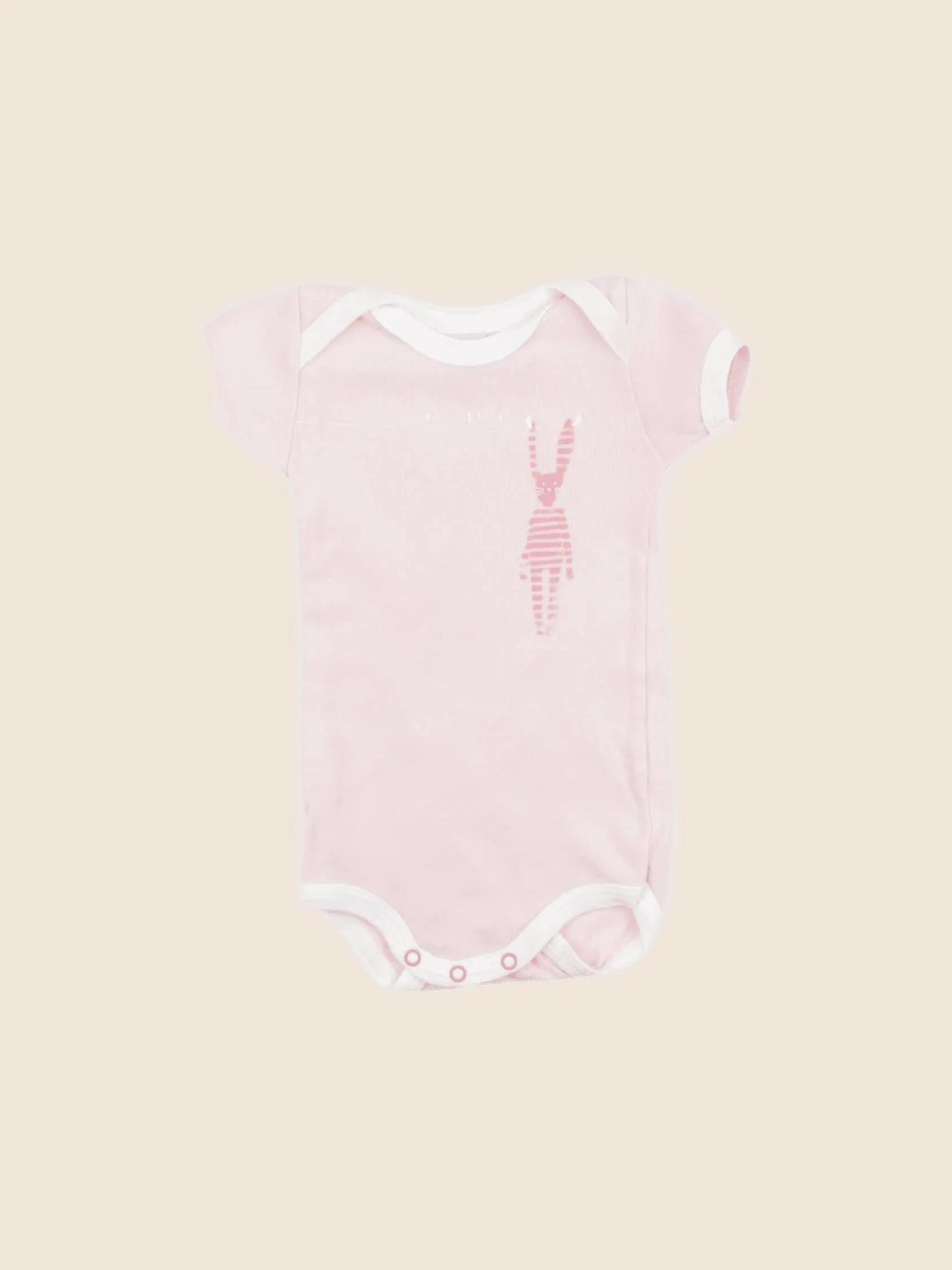 Petit Bateau - body rose - 3 mois