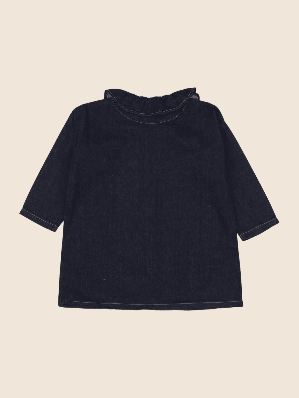Blouse Aronie Denim Dark Blue