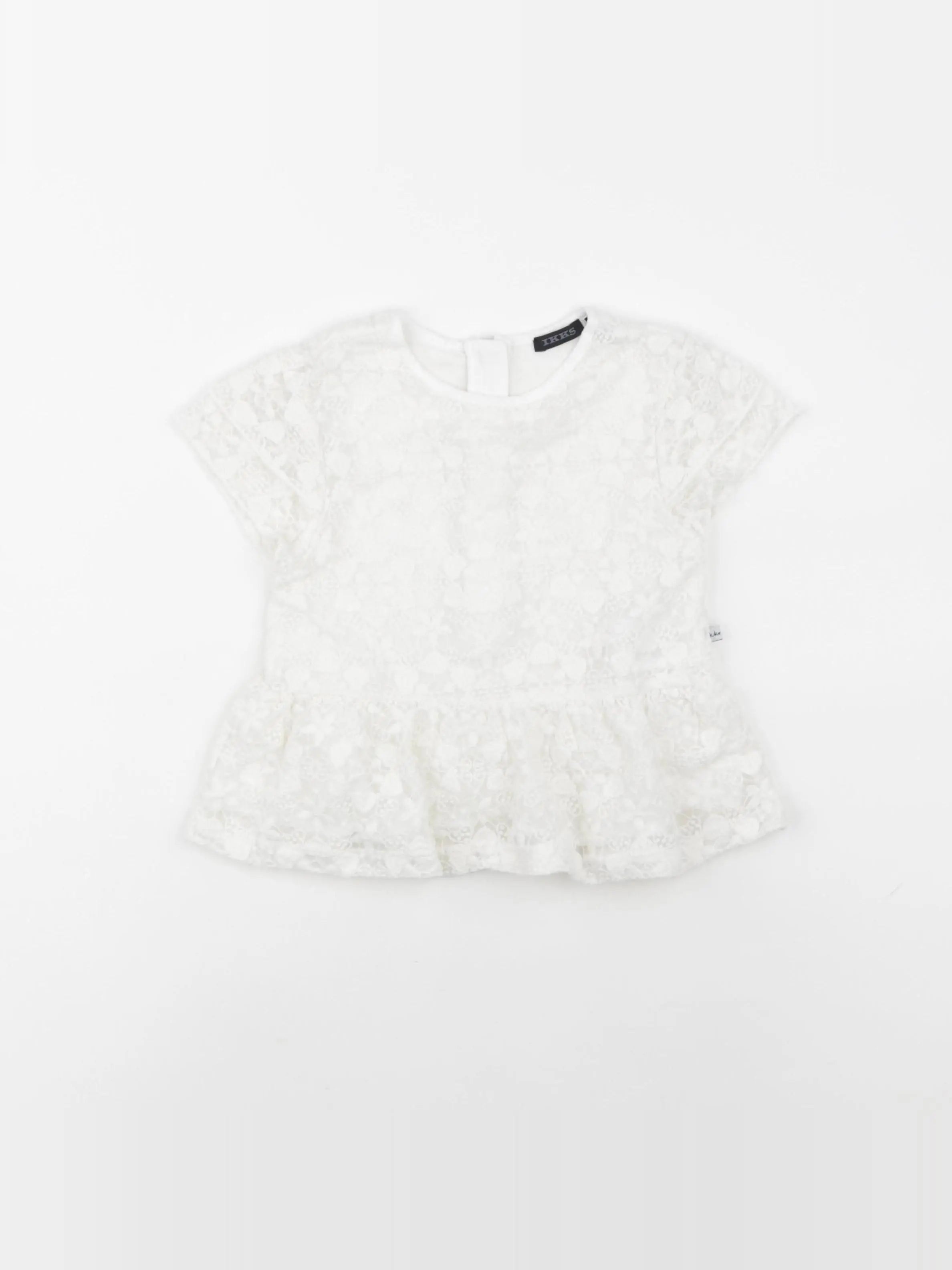 IKKS - blouse blanc - 3 ans