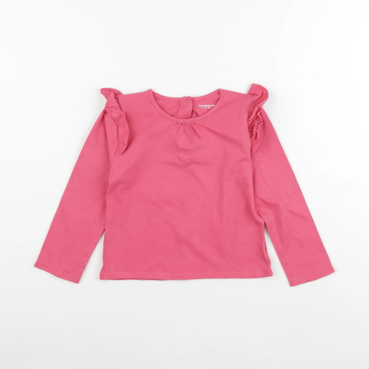 Vertbaudet - tee-shirt rose - 3 ans