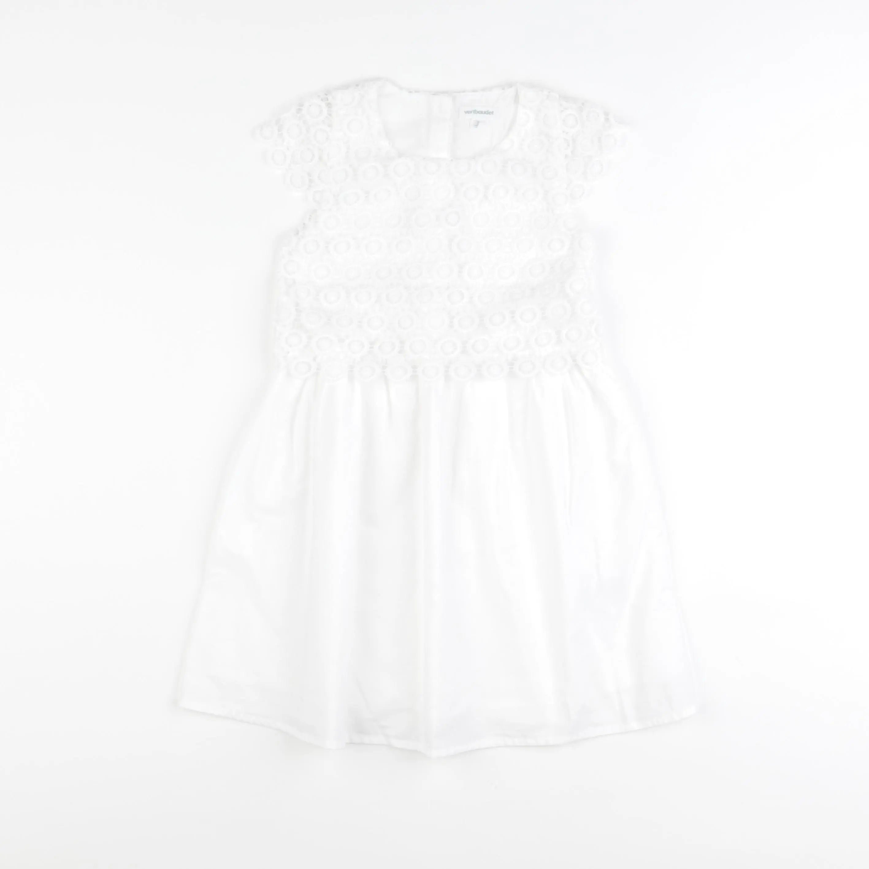 Vertbaudet - robe blanc - 5 ans