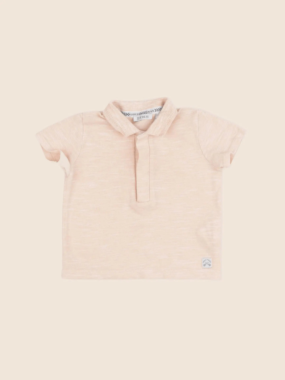 IKKS - polo imprimé au dos orange - 6 mois