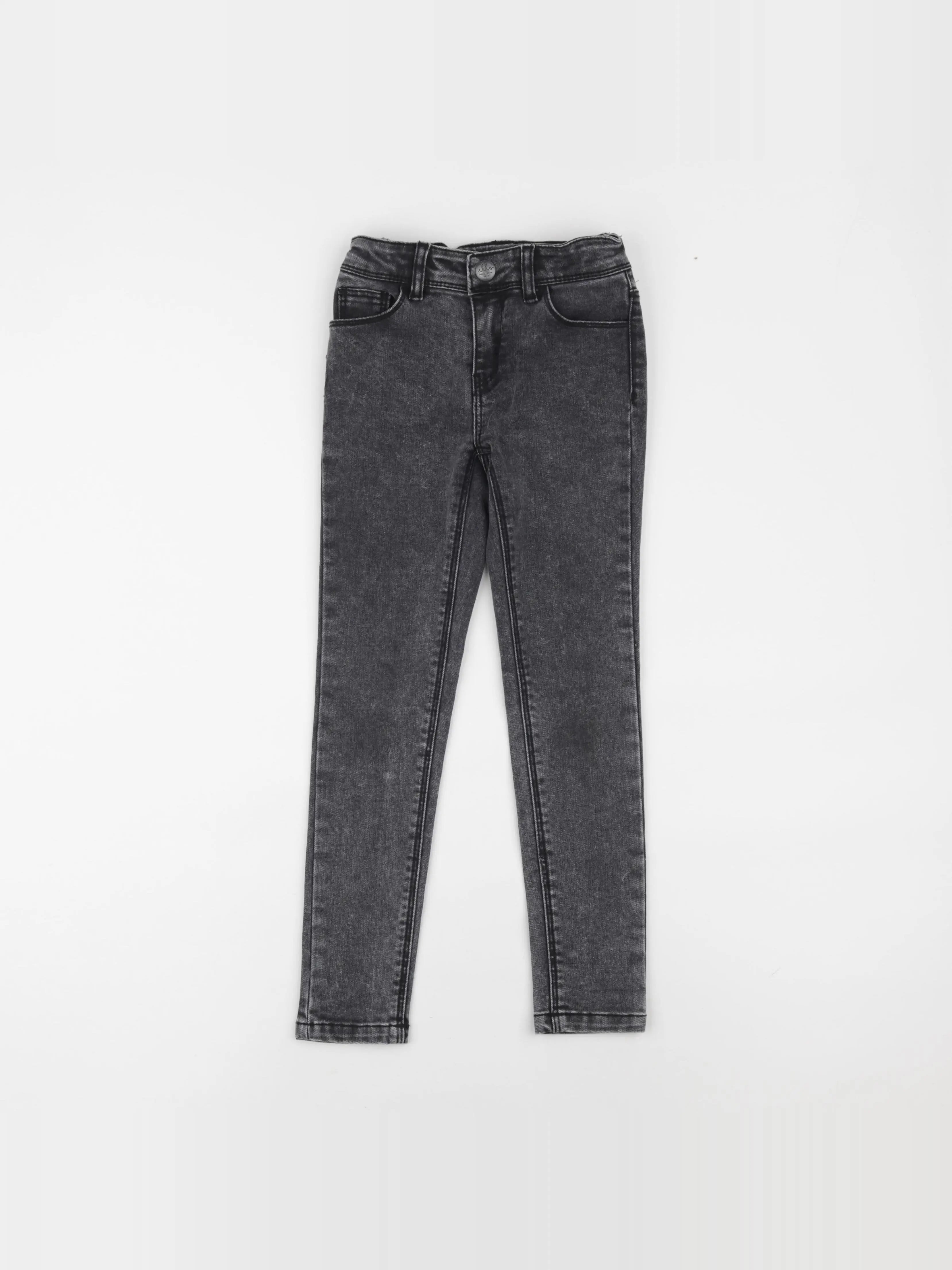 IKKS - jean gris, noir - 7 ans