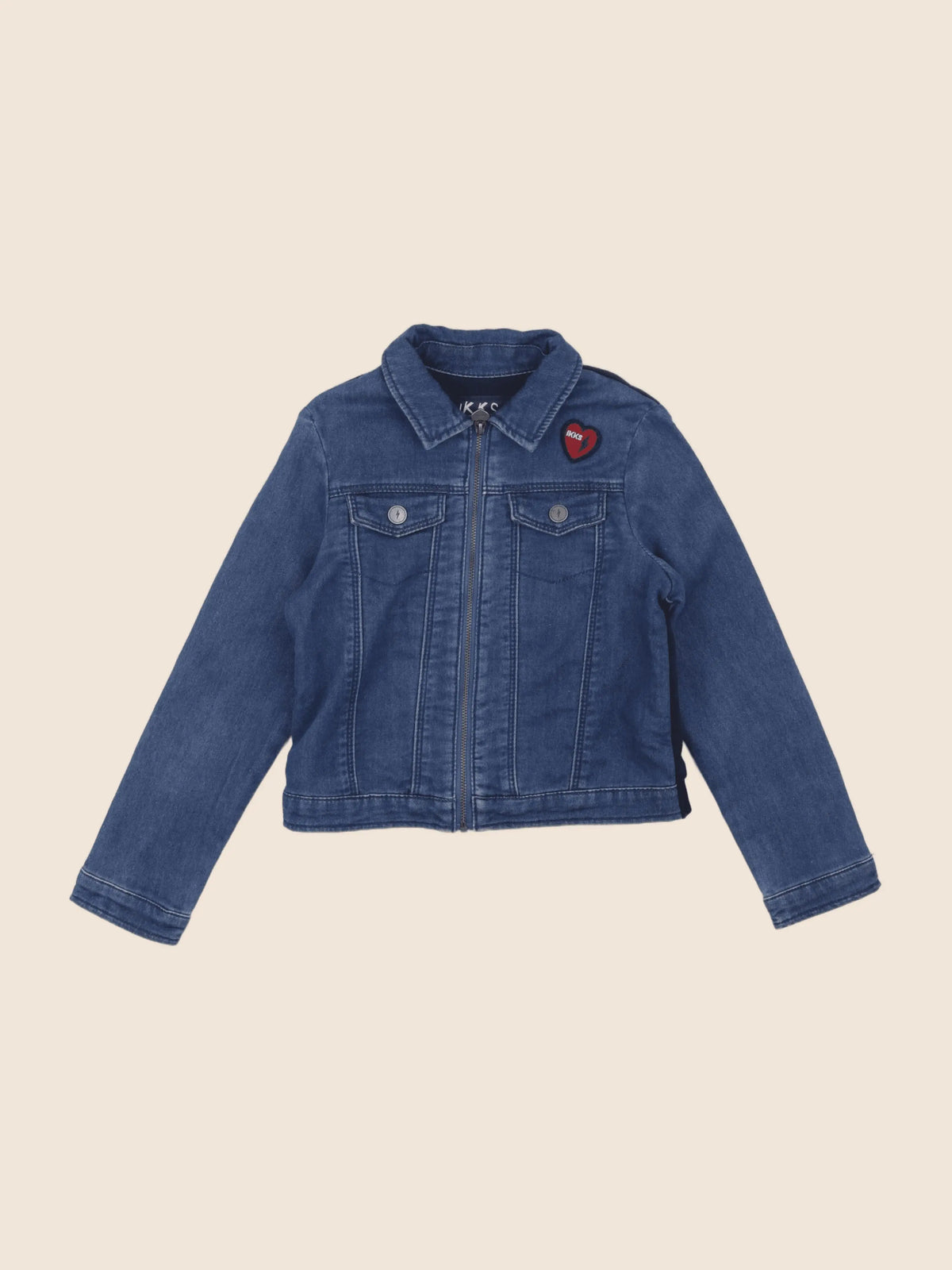 IKKS - veste bleu - 6 ans