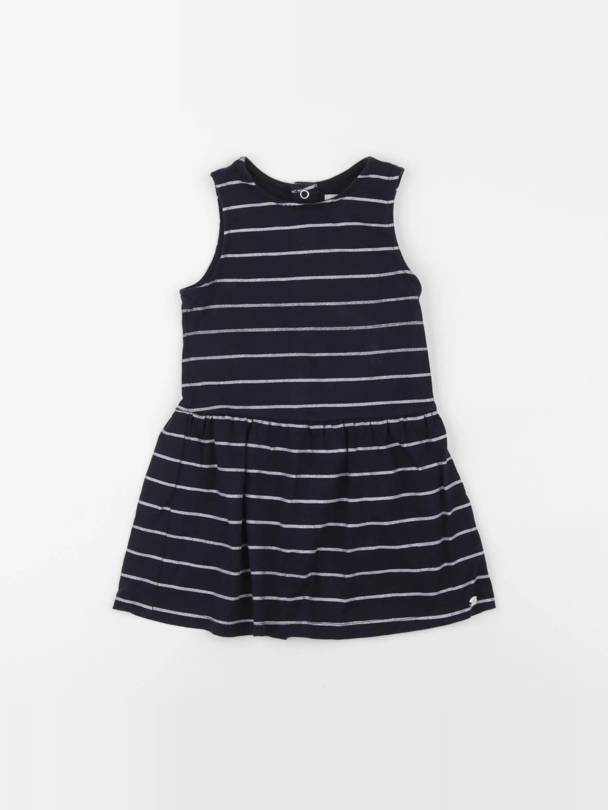 IKKS - robe bleu, argent - 2 ans