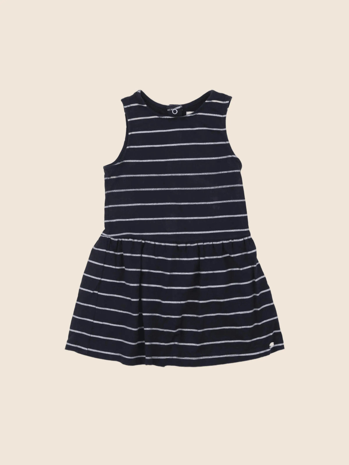 IKKS - robe bleu, argent - 2 ans