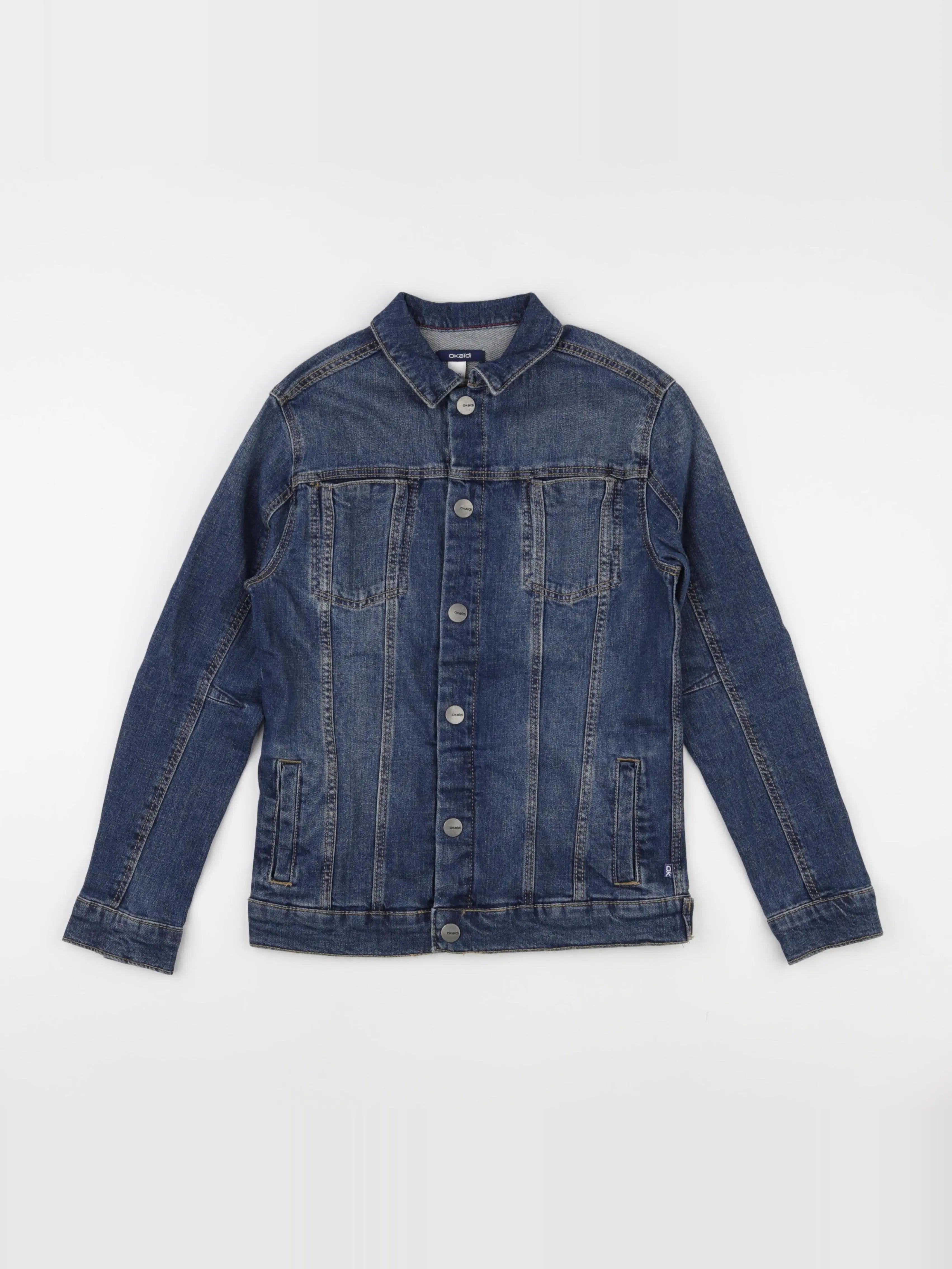 Okaidi - veste bleu - 10 ans