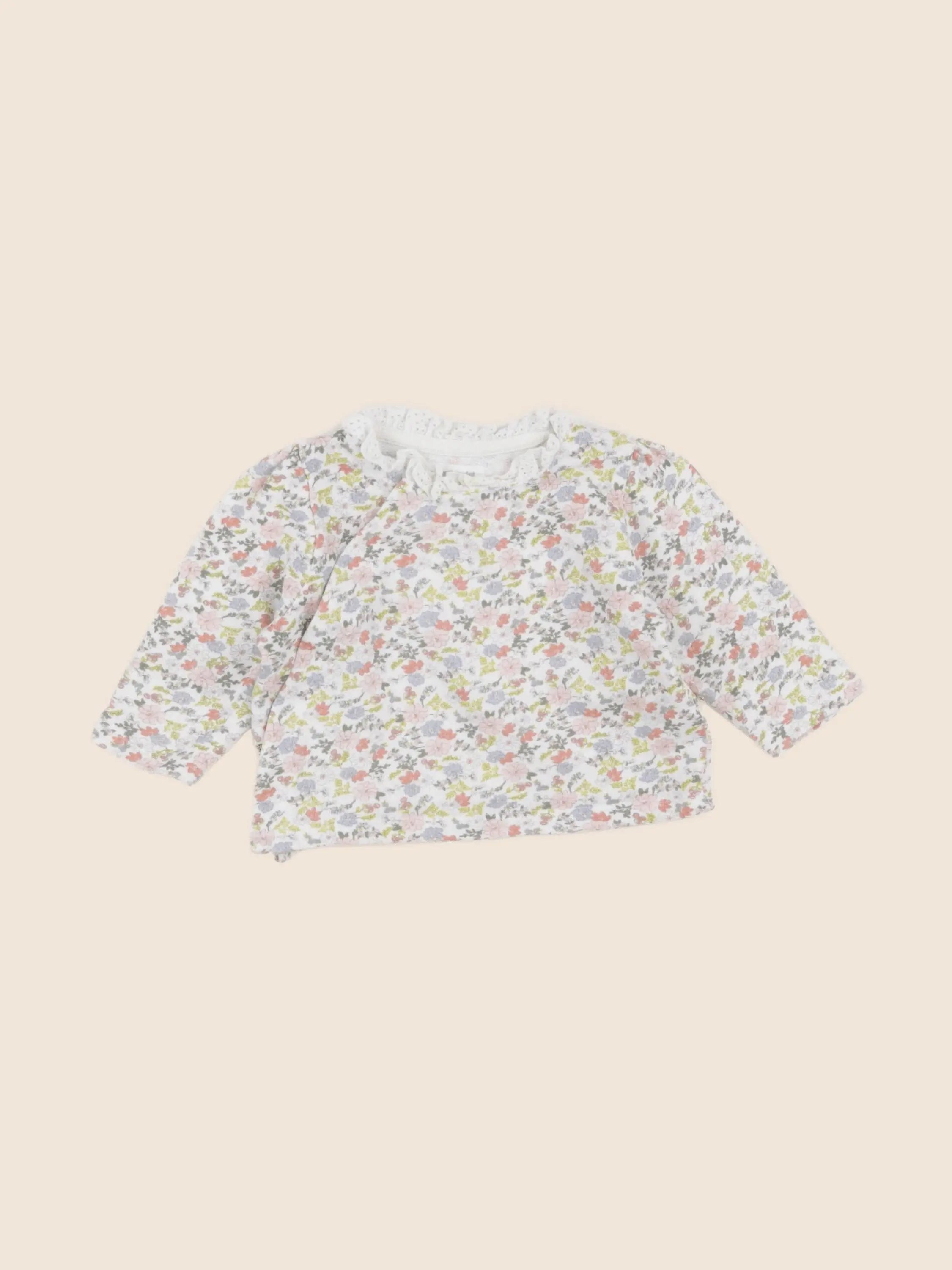 Vertbaudet - sweat multicolore - 3 mois