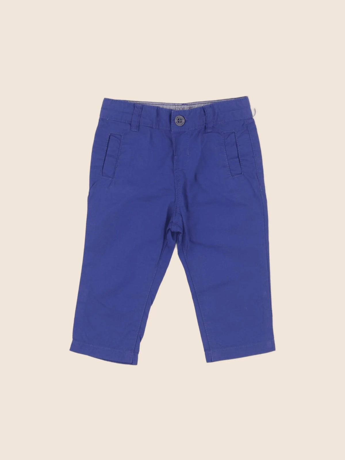 Cyrillus - pantalon bleu - 6 mois