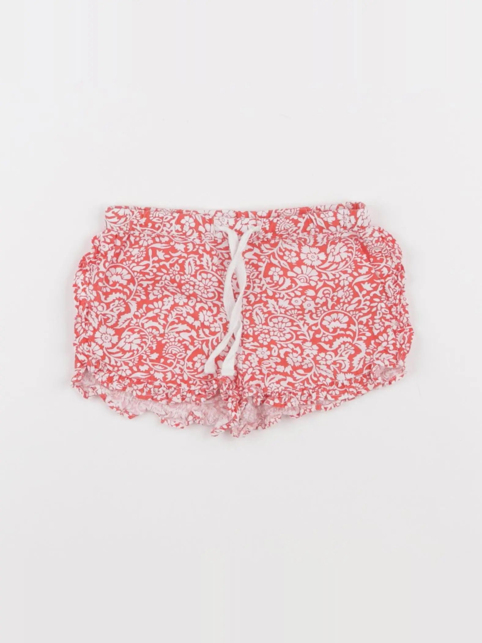 Boutchou - short rouge - 12 mois