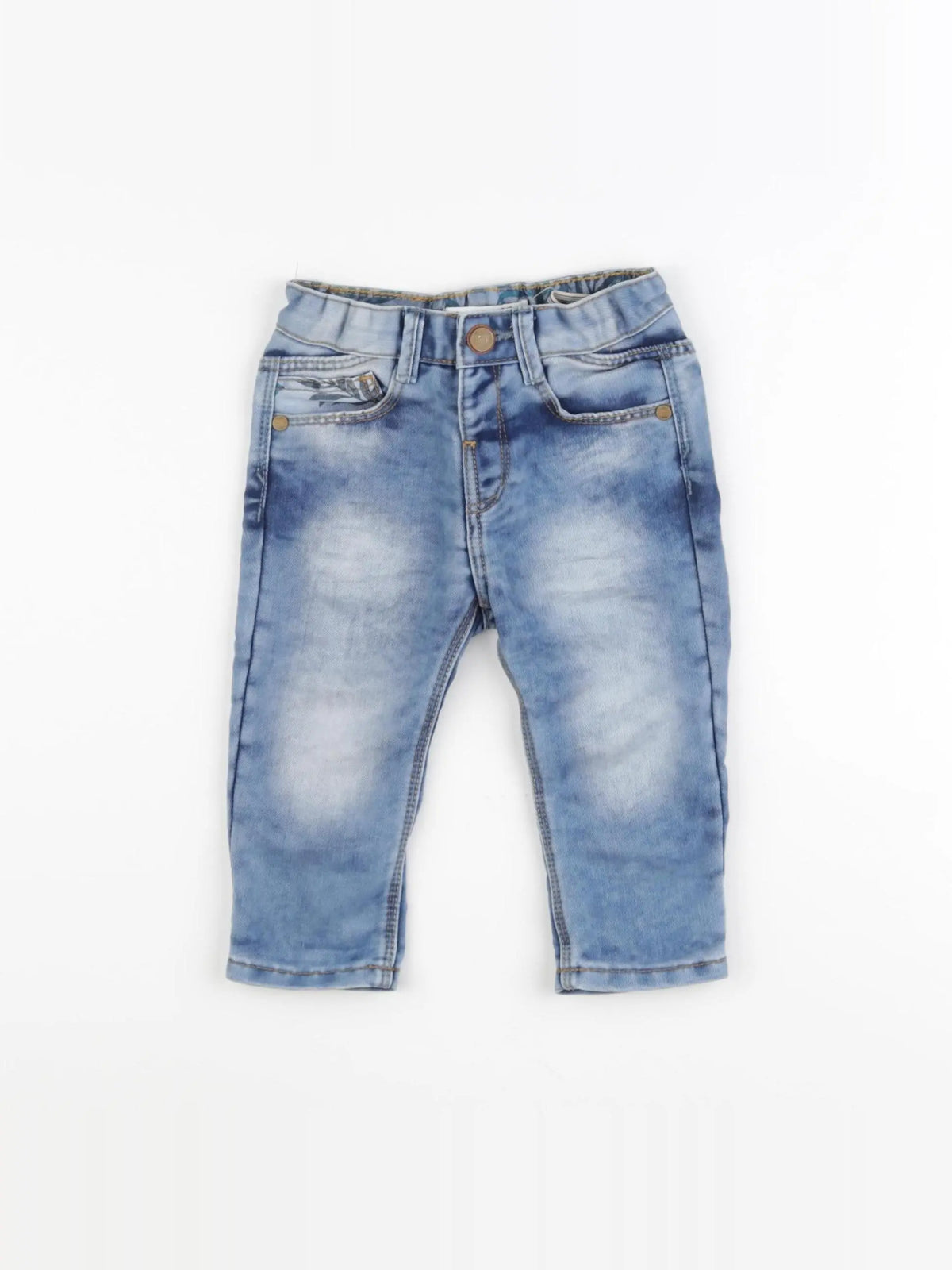 Zara - jean bleu - 6/9 mois